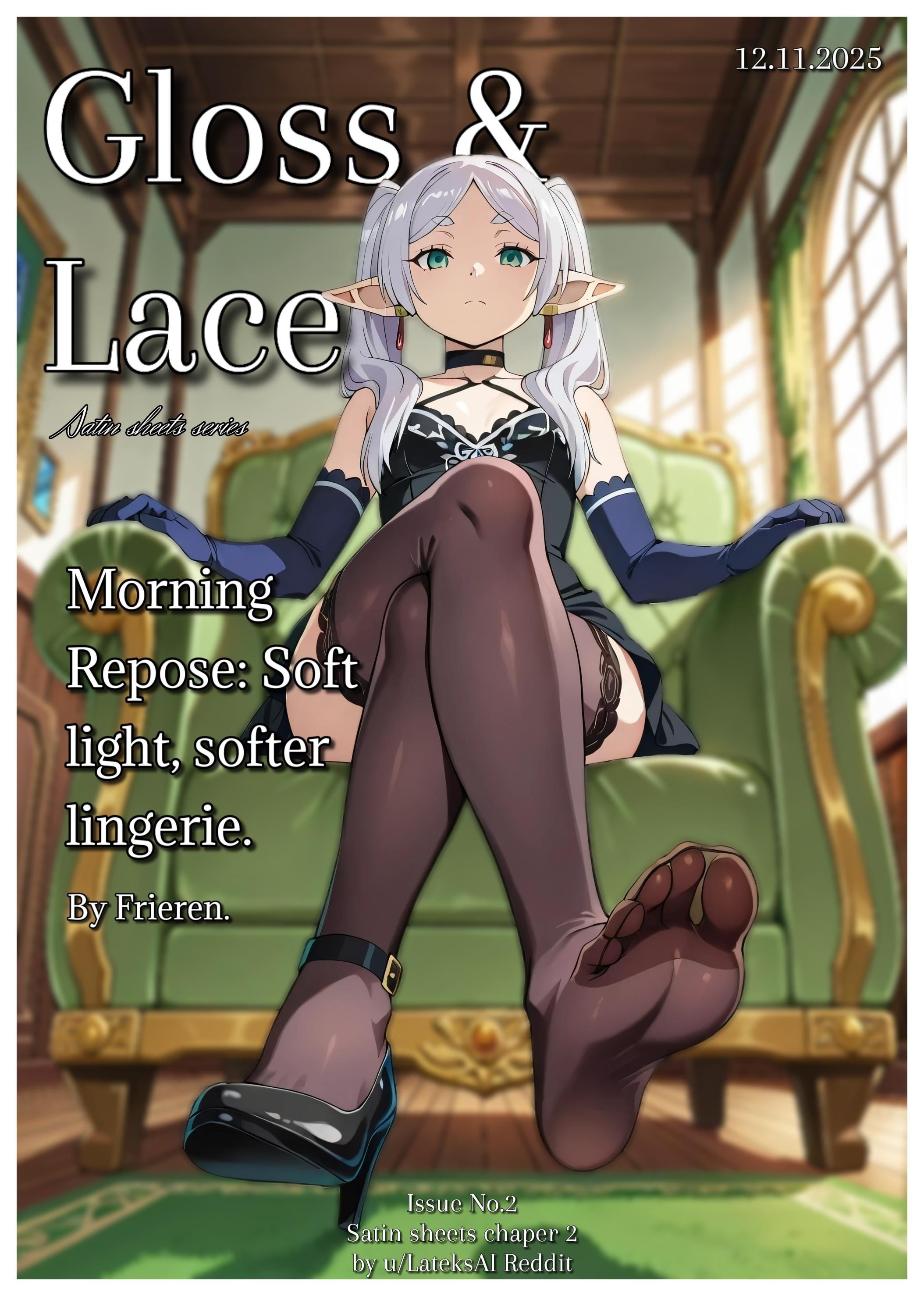 Some pages from my latest mini magazine (animelegs Anime GIF)