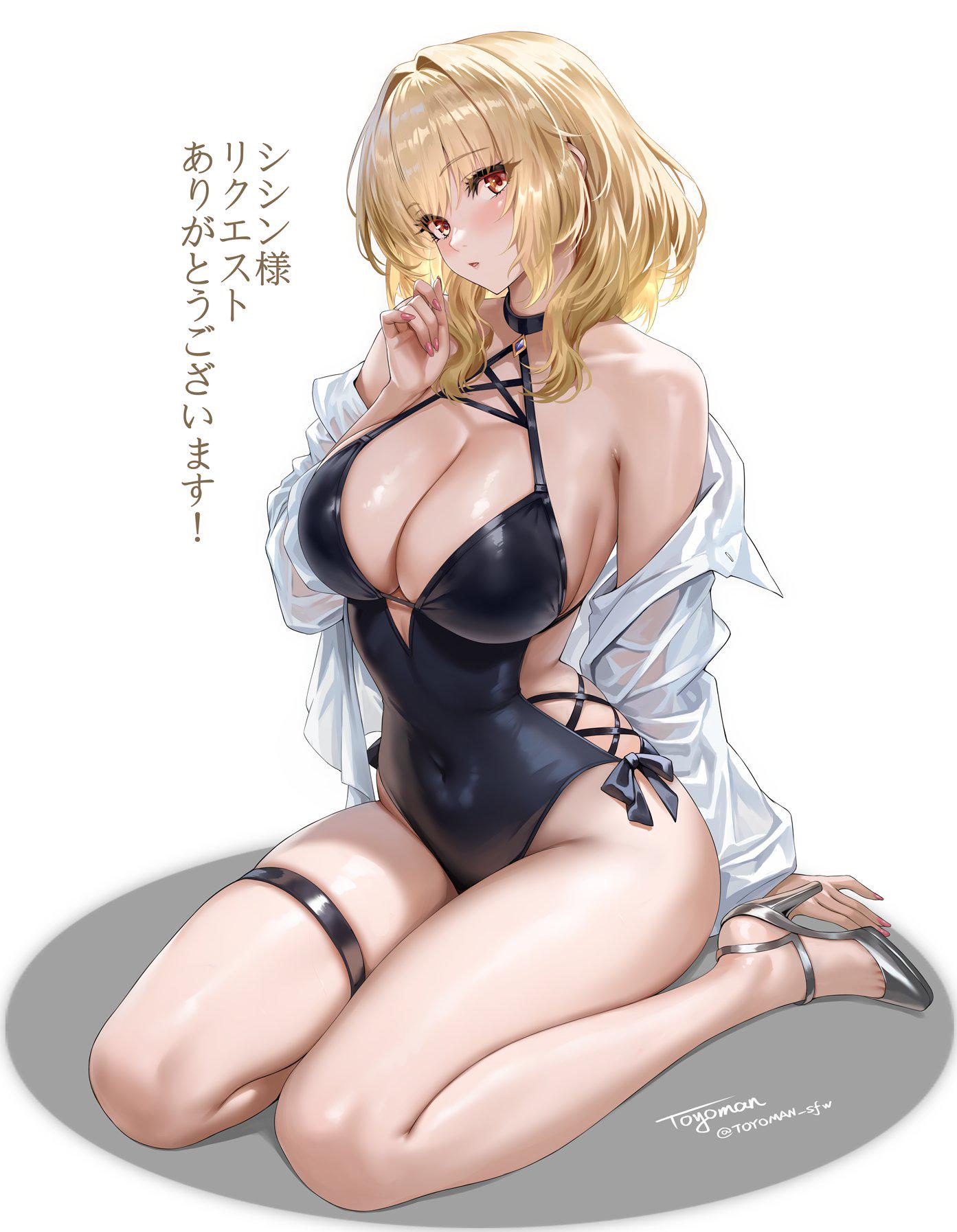 Black Swimsuit [Artist's Original] - Artist's Original