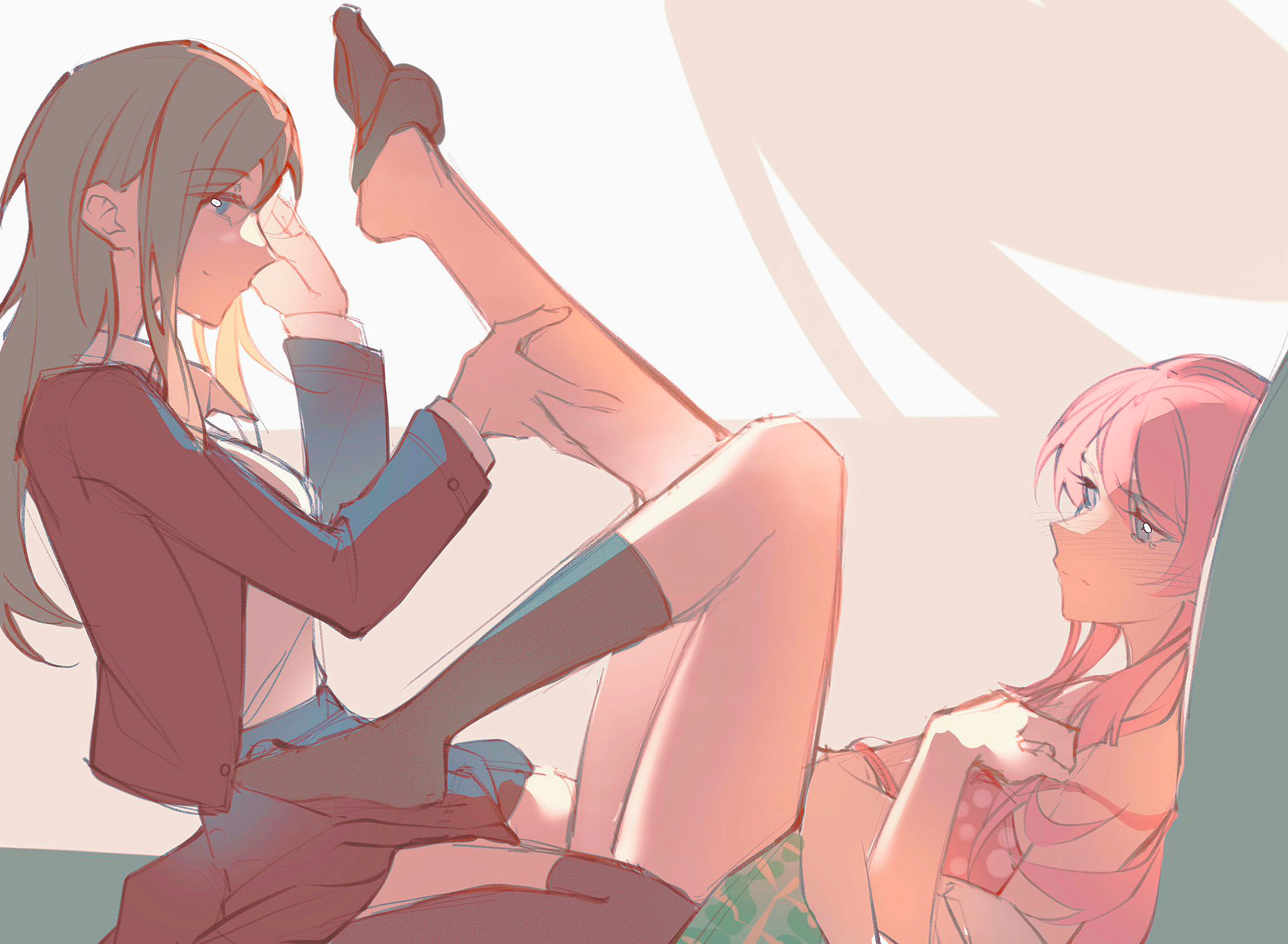 Soyo with Anon [BanG Dream!] (Akaga204) - BanG Dream!