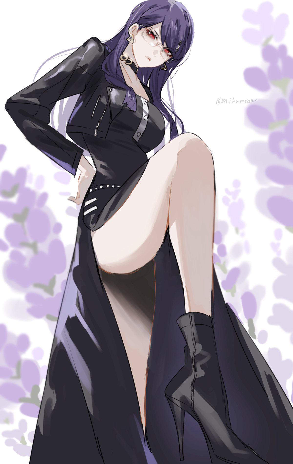 Hiruko looking down [The Hundred Line] (mikuroron) - The Hundred Line