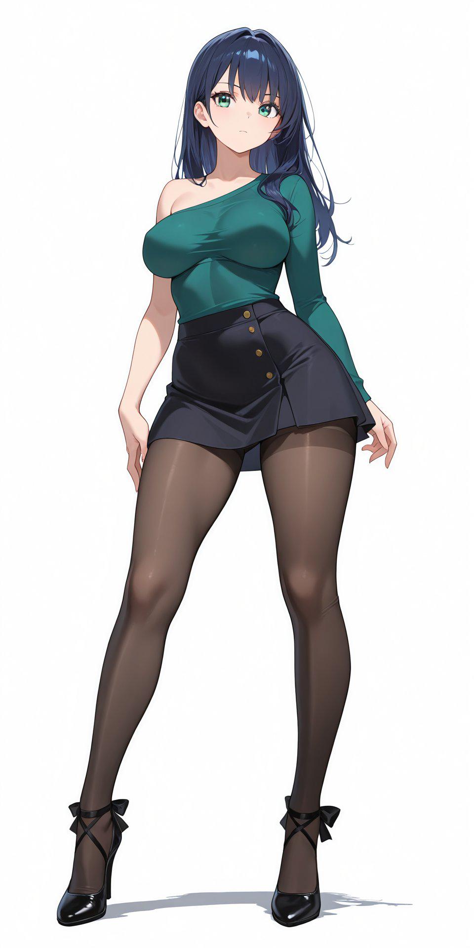 Black Tights (animelegs Anime GIF)