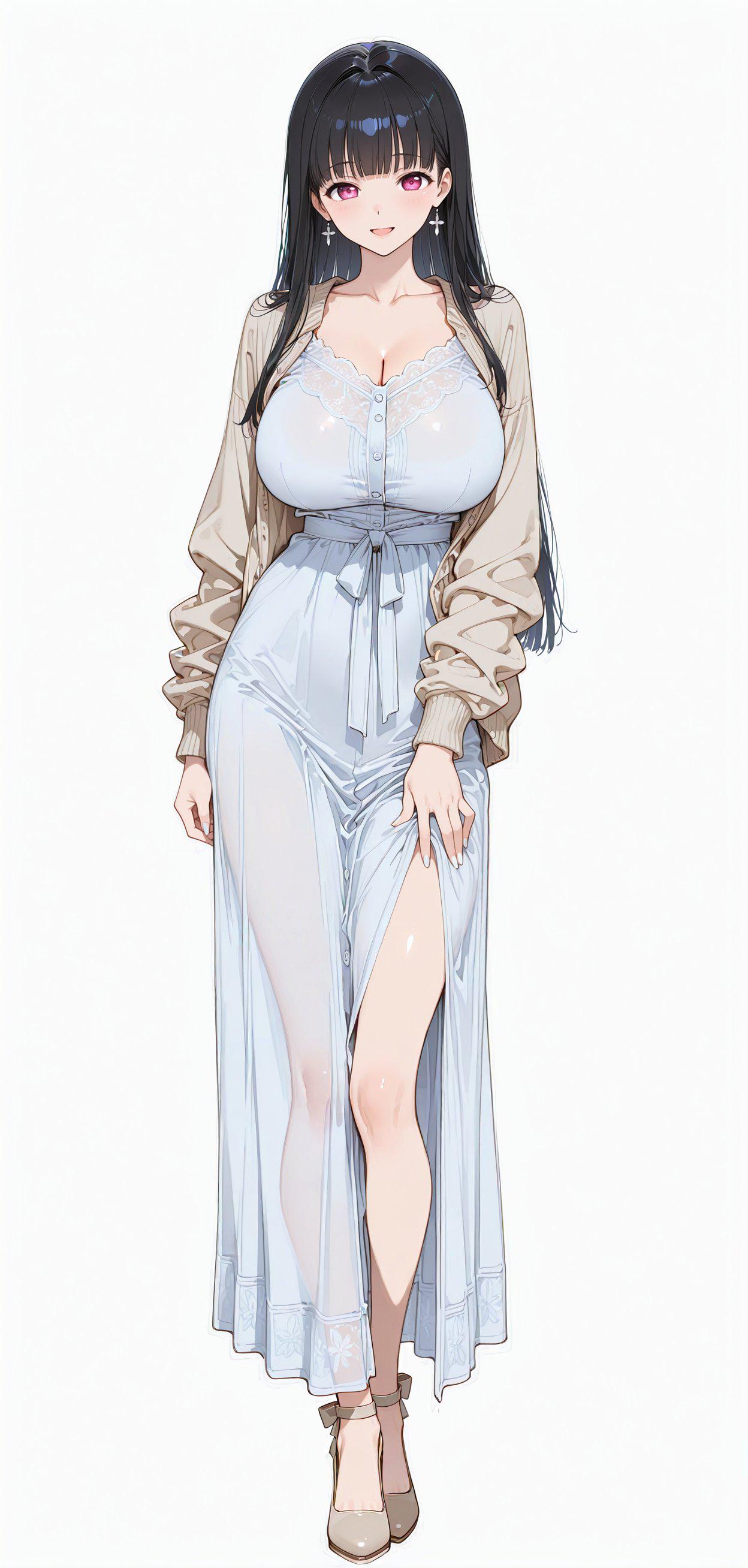 Blue Nightdress (animelegs Anime GIF)