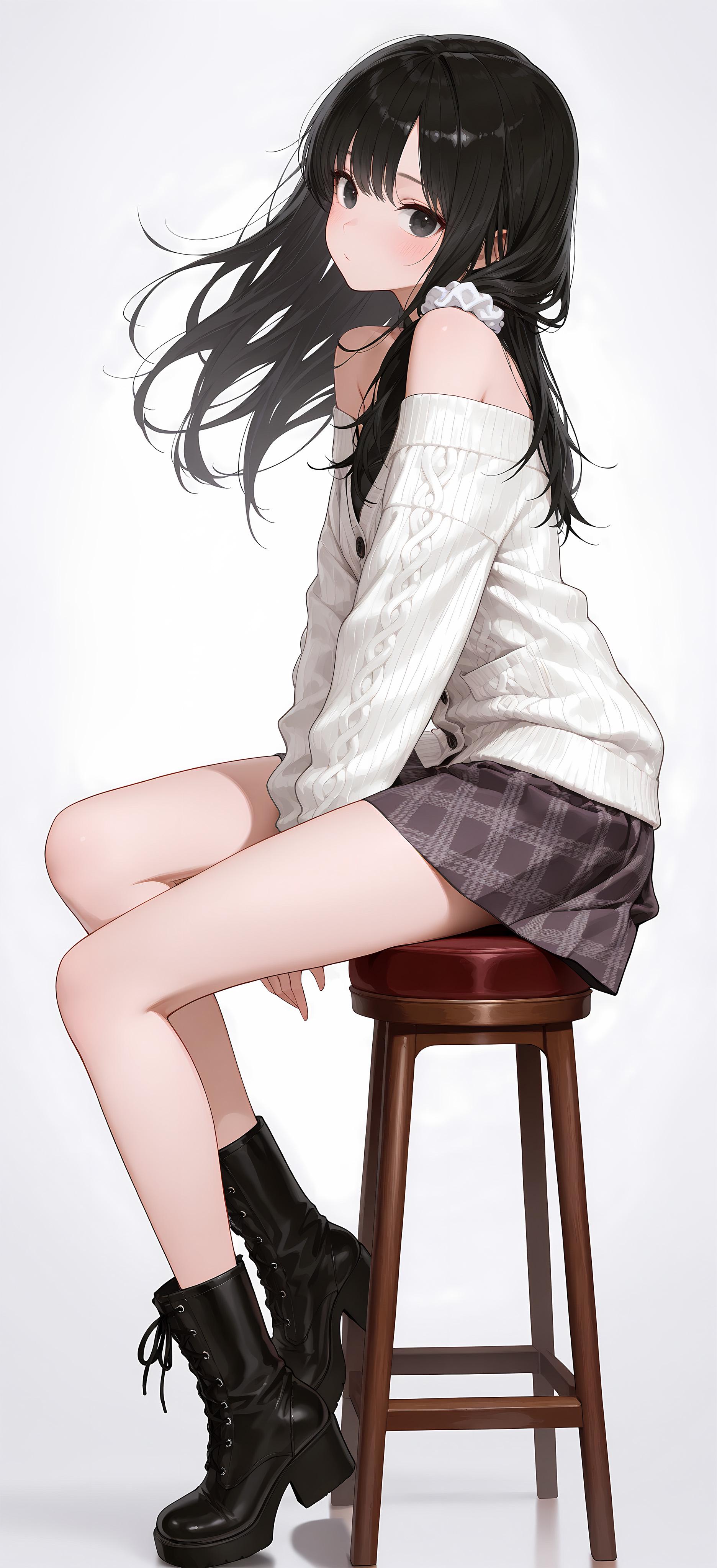 High Stool [Artist's Original] - Artist's Original