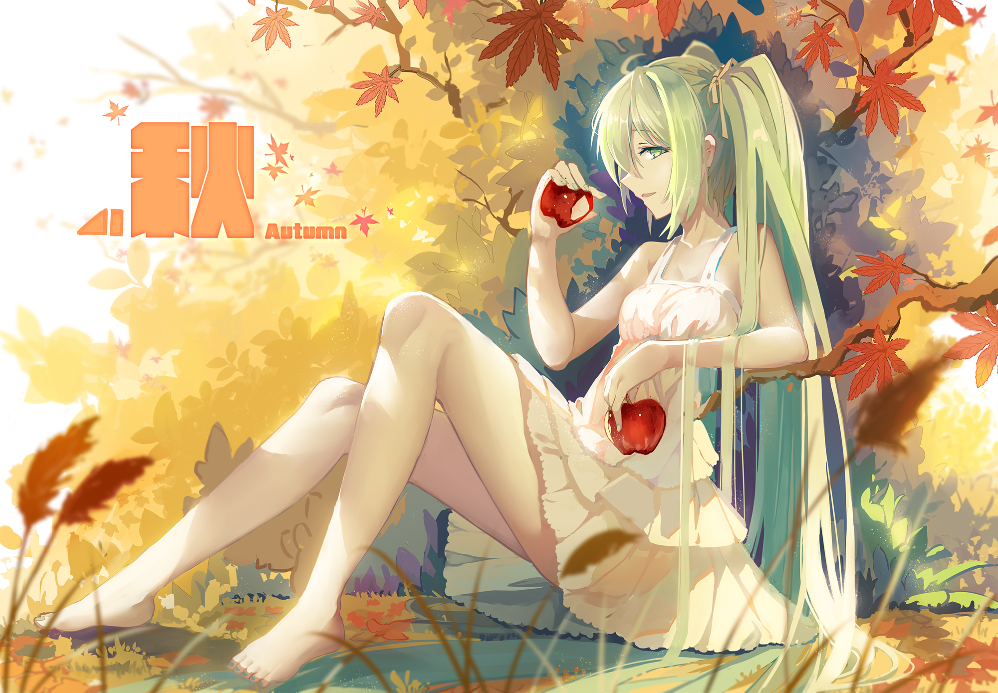 Miku in autumn [Vocaloid] (白糸) - Vocaloid