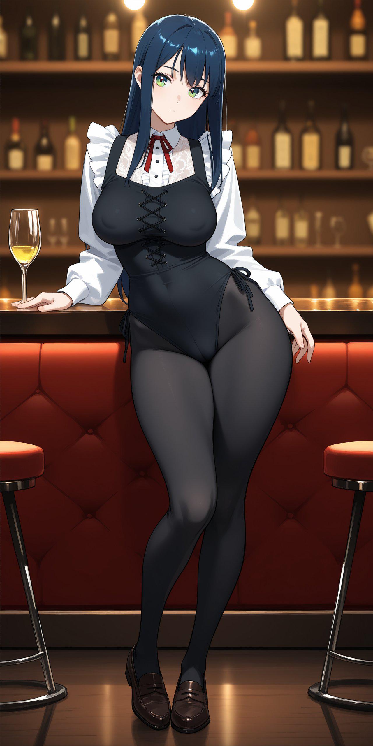 Lounge Bartender [Artist's Original] - Artist's Original