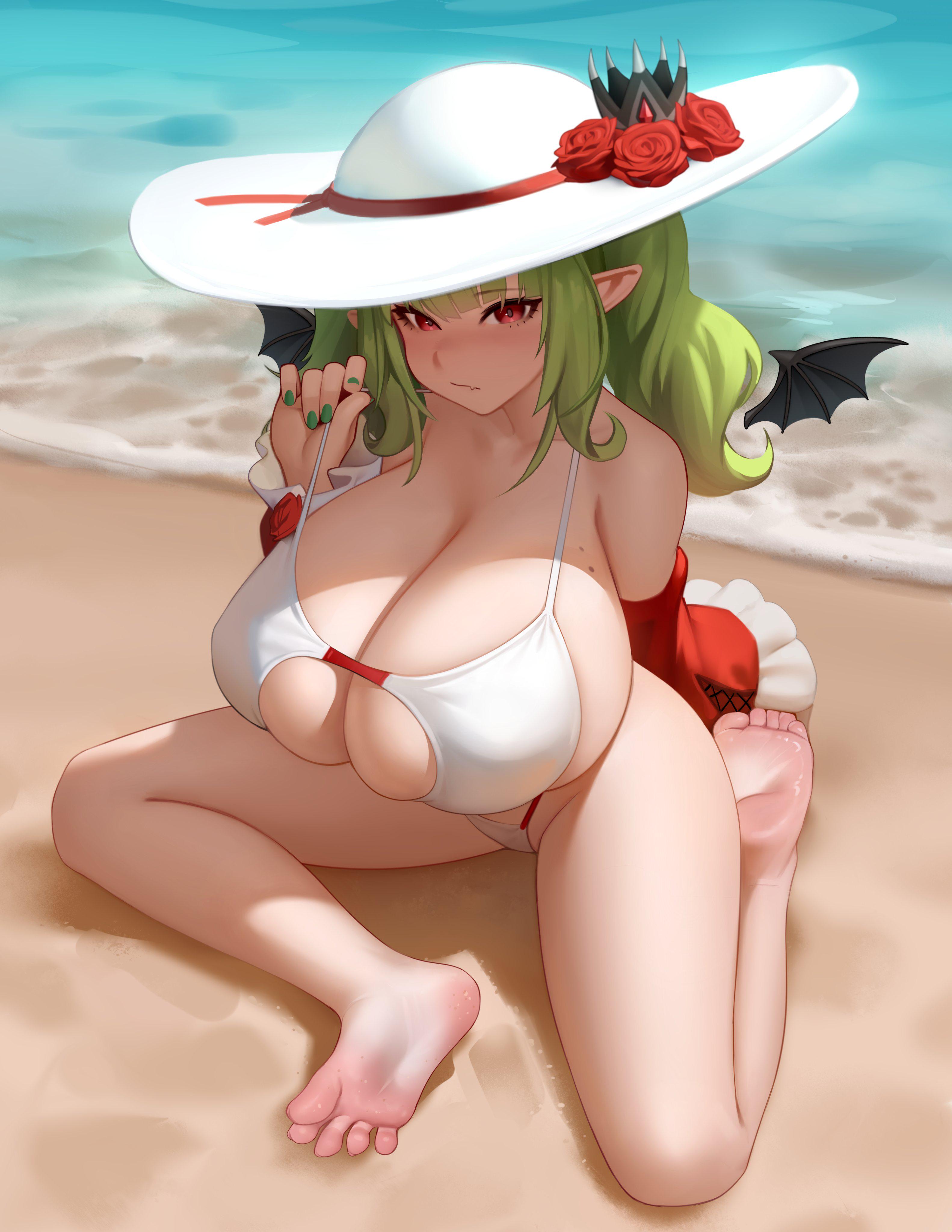 Girl At The Beach [Original] - Original