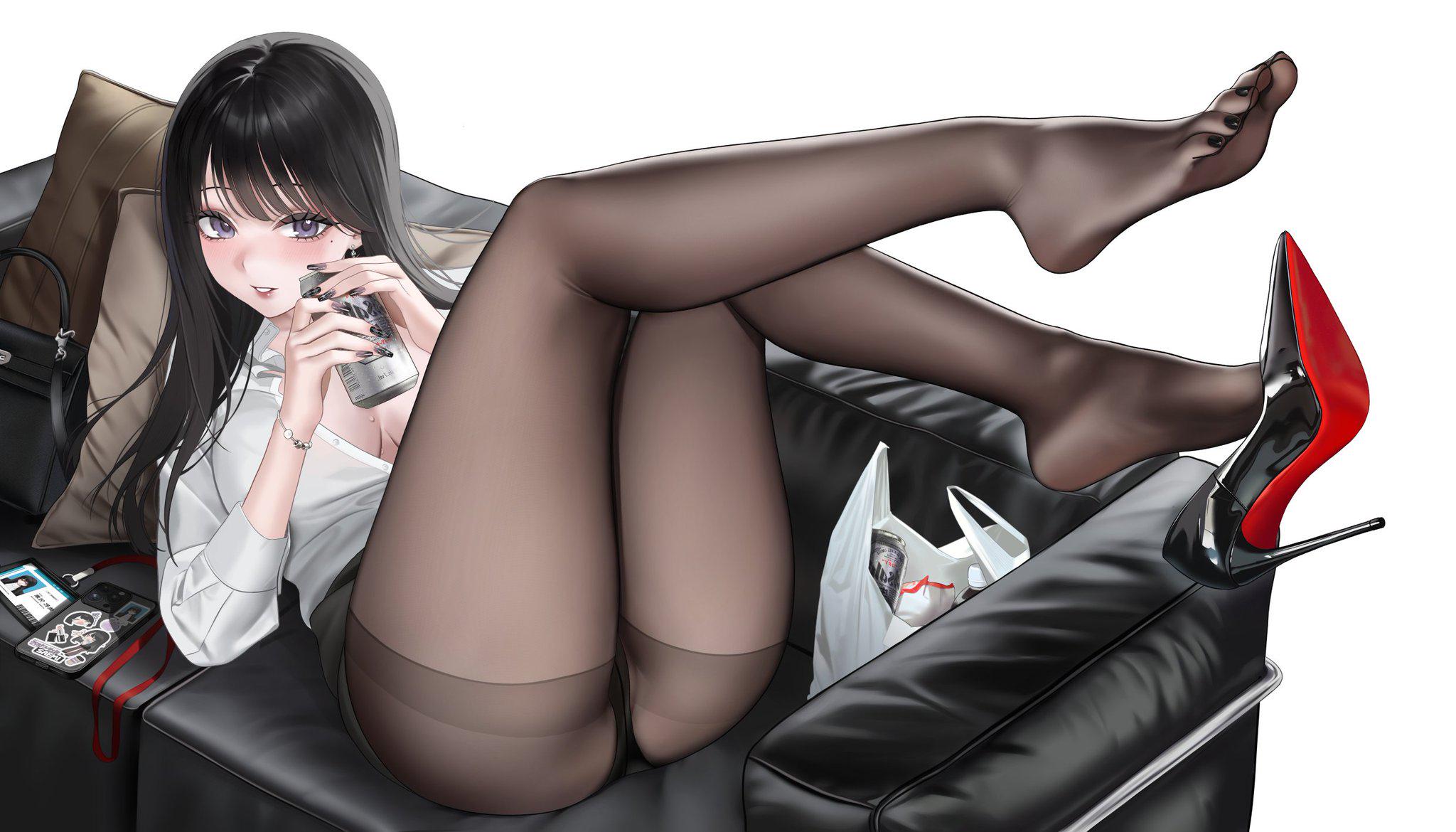Crashing After Work [Artist's Original] - Artist's Original