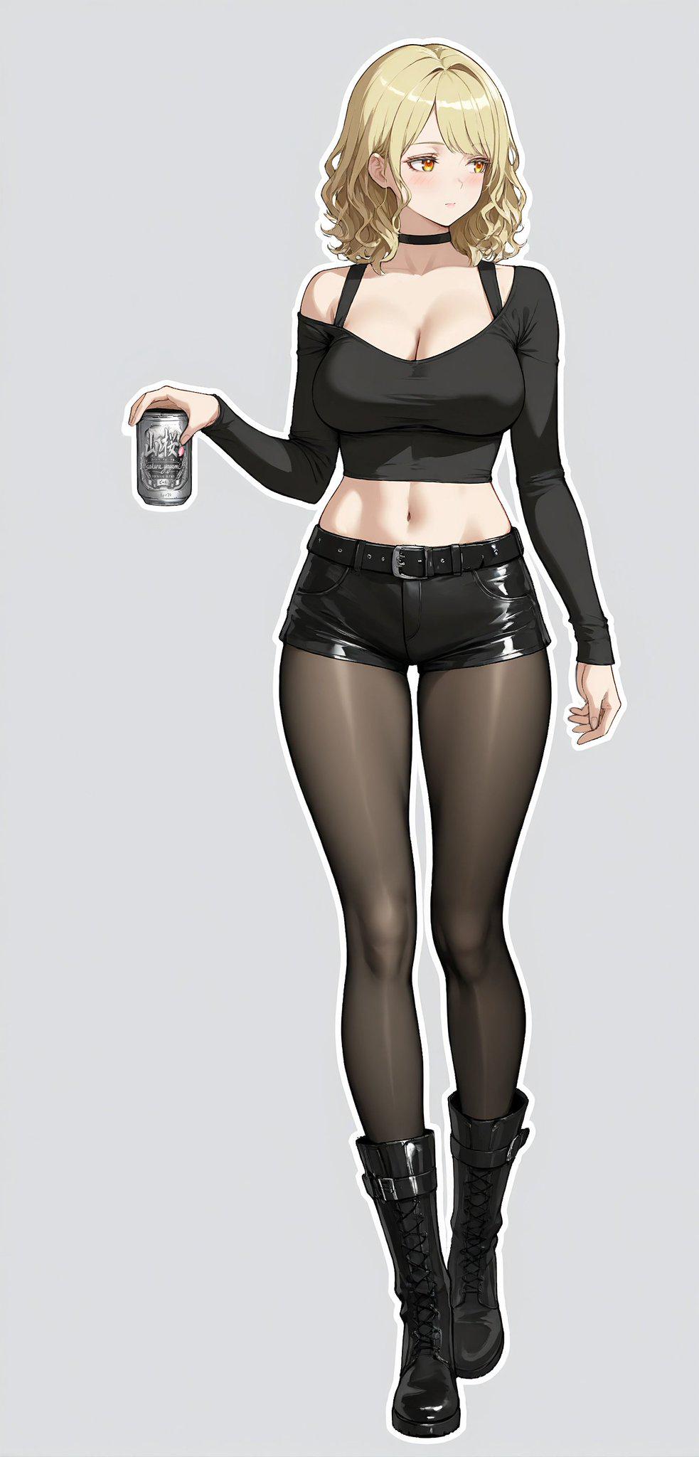 Grabbing a Beer (animelegs Anime GIF)