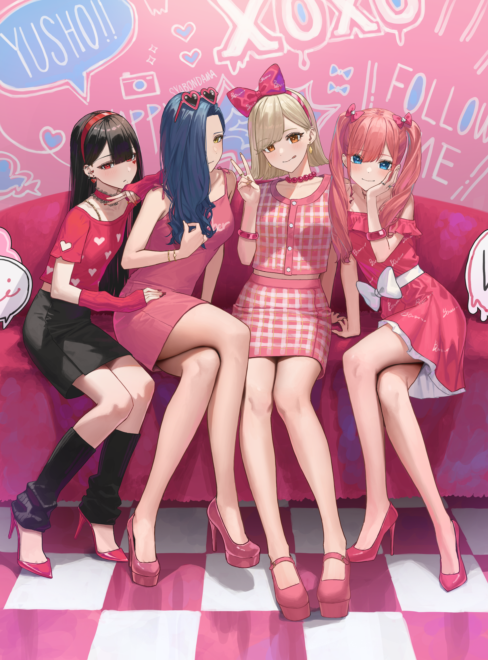 Group Photo [Artist's Original] - Artist's Original