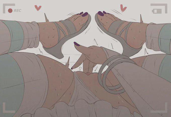 Sometimes I record myself just for a little extra cash <3 (MasturbationHentai Anime GIF)