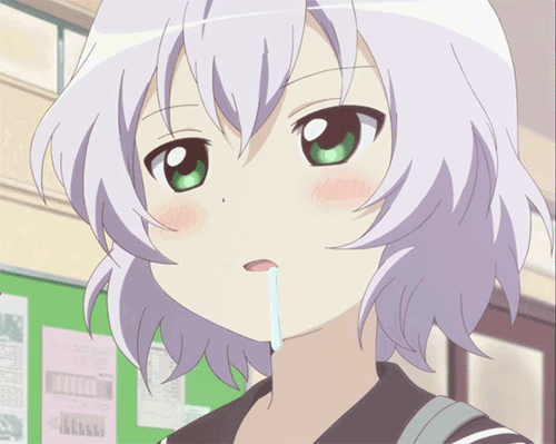 Is it normal to create many mental scenarios and stay like that for a while when you are inside one? (MasturbationHentai Anime GIF)