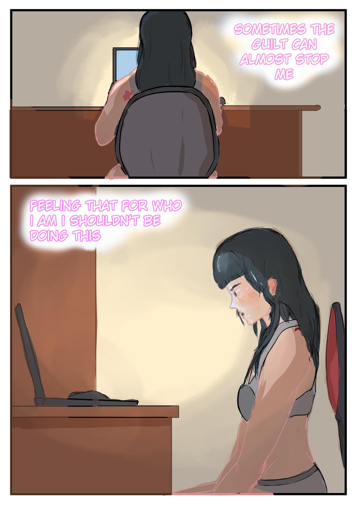Sakura's special day (MasturbationHentai Anime GIF)