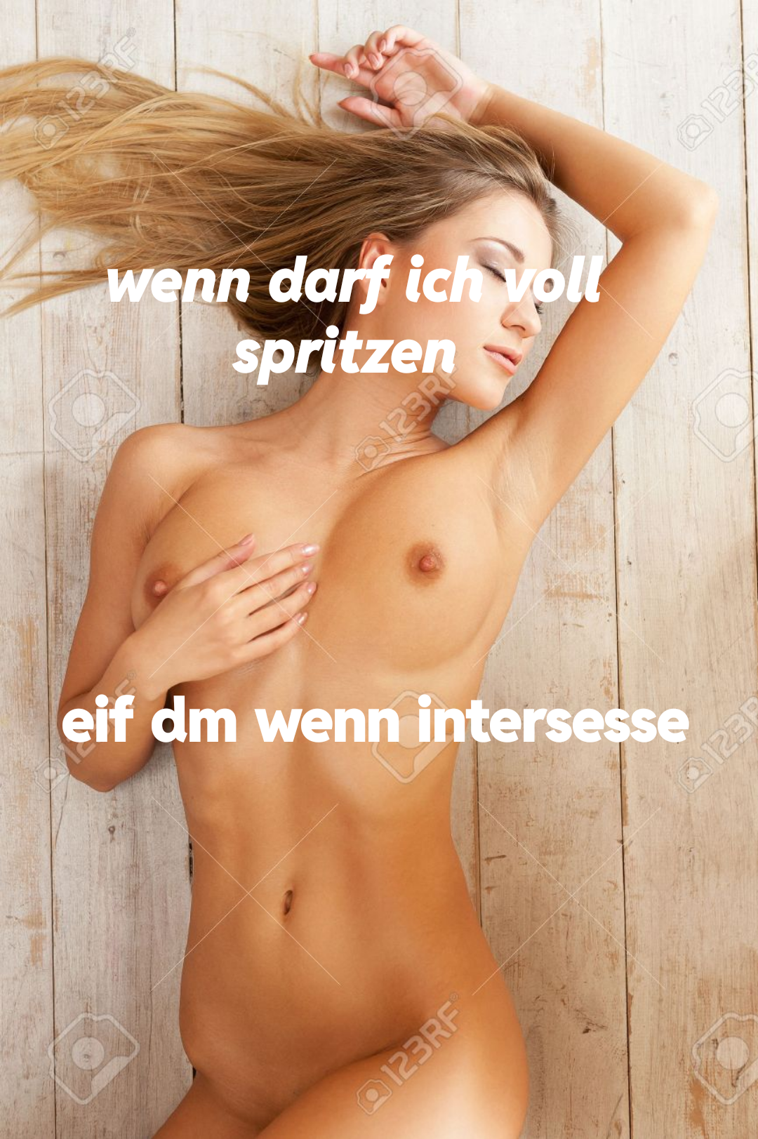 Lass mich dich vollspritzen (im male) - im male