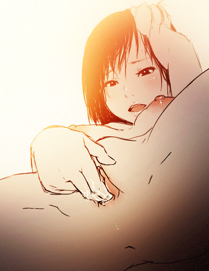 I wonder what g it her so wet (MasturbationHentai Anime GIF)