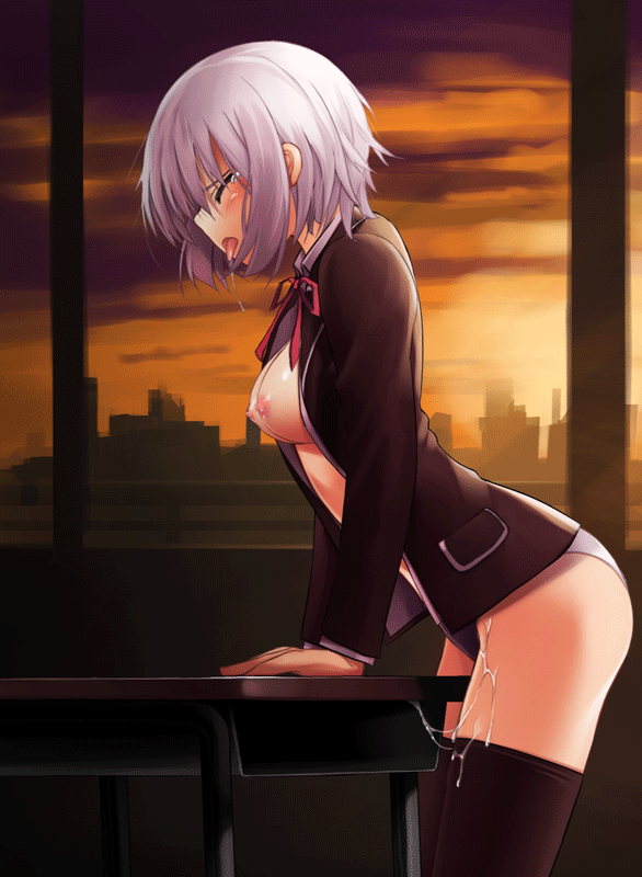 Couldn't stop myself so I found a quick solution (MasturbationHentai Anime GIF)