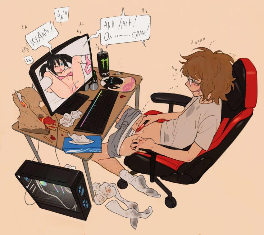 This. (MasturbationHentai Anime GIF)