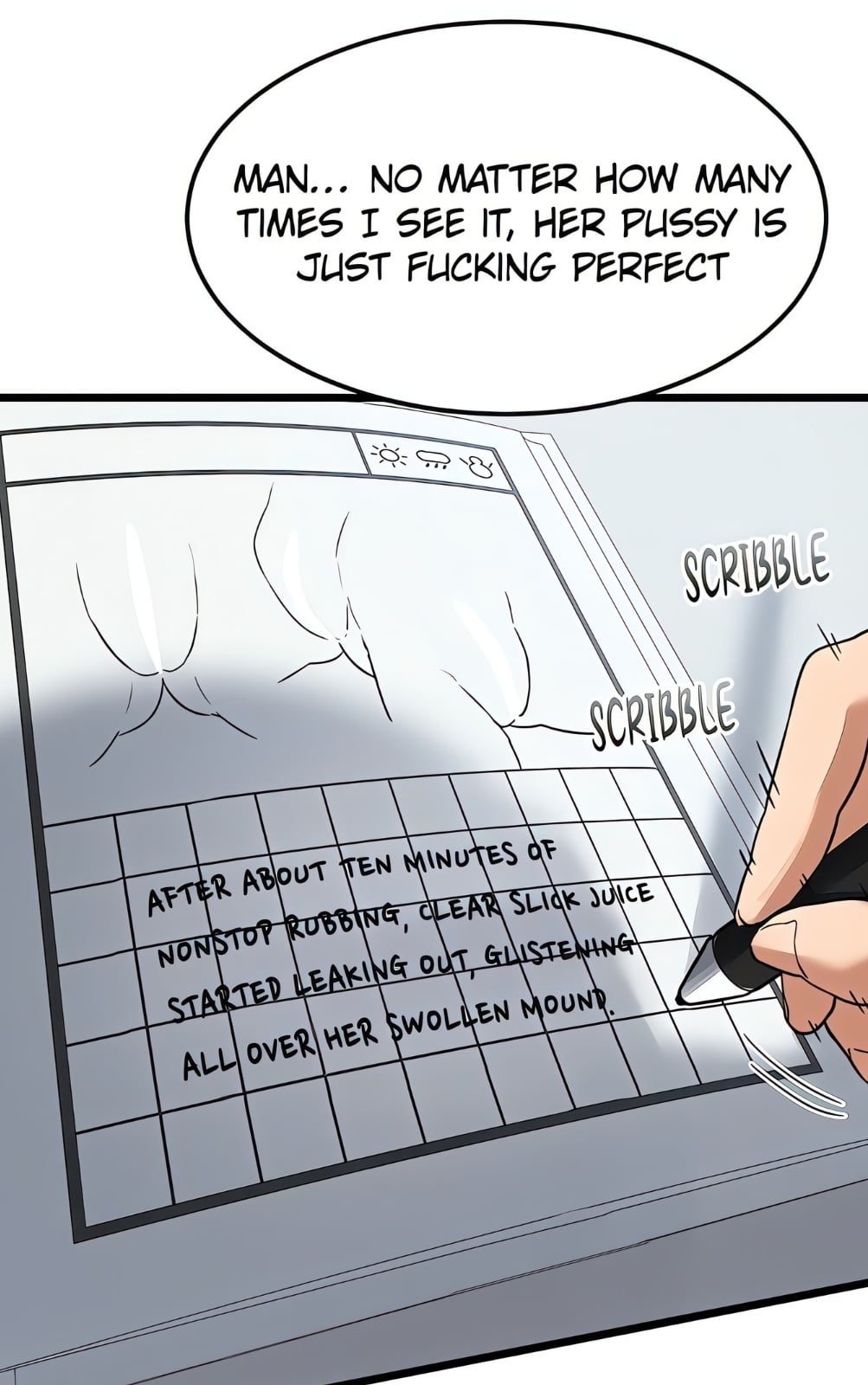 MILF Masturbating in broad daylight! (MasturbationHentai Anime GIF)
