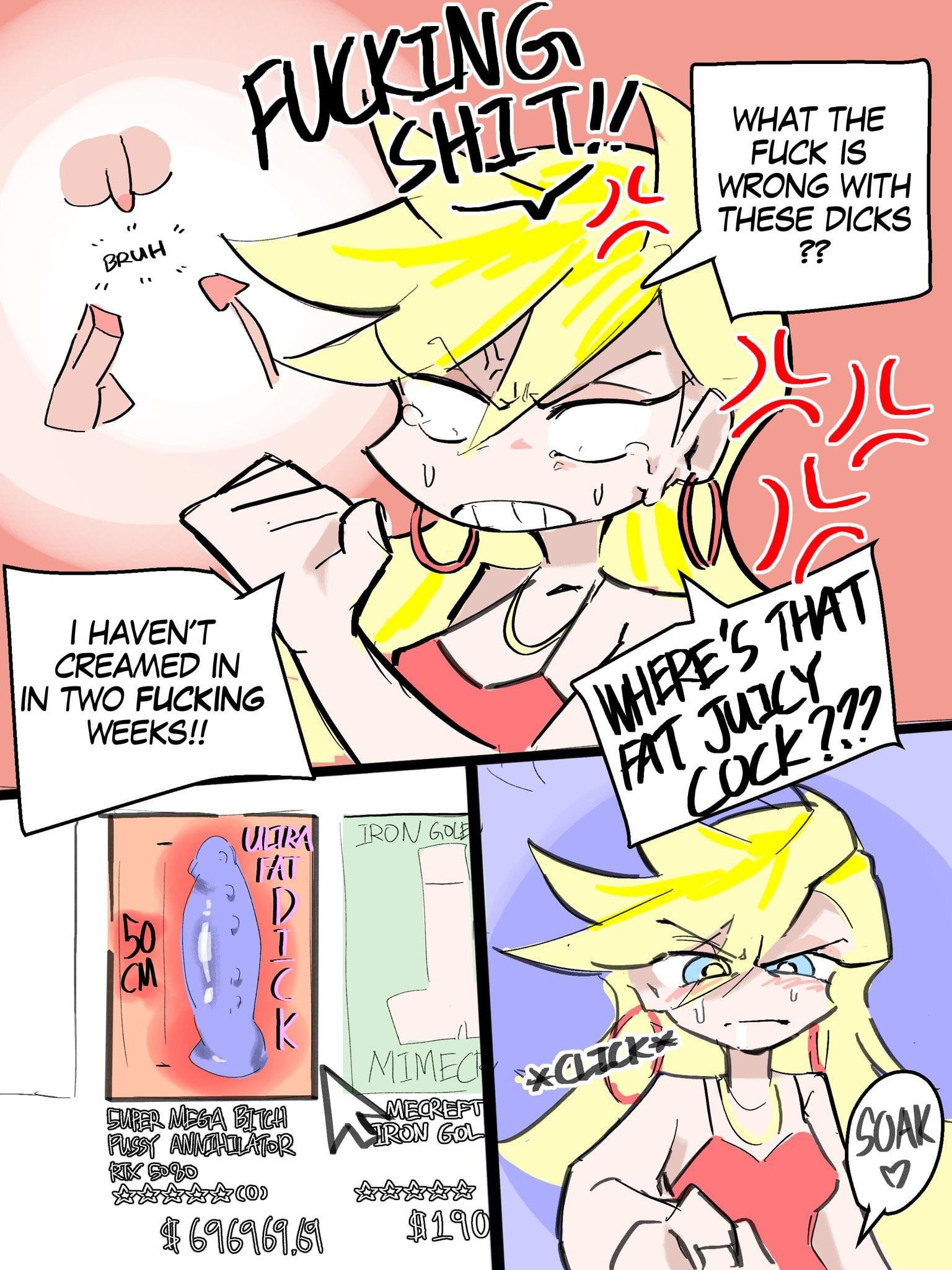 The Struggle is Real (MasturbationHentai Anime GIF)