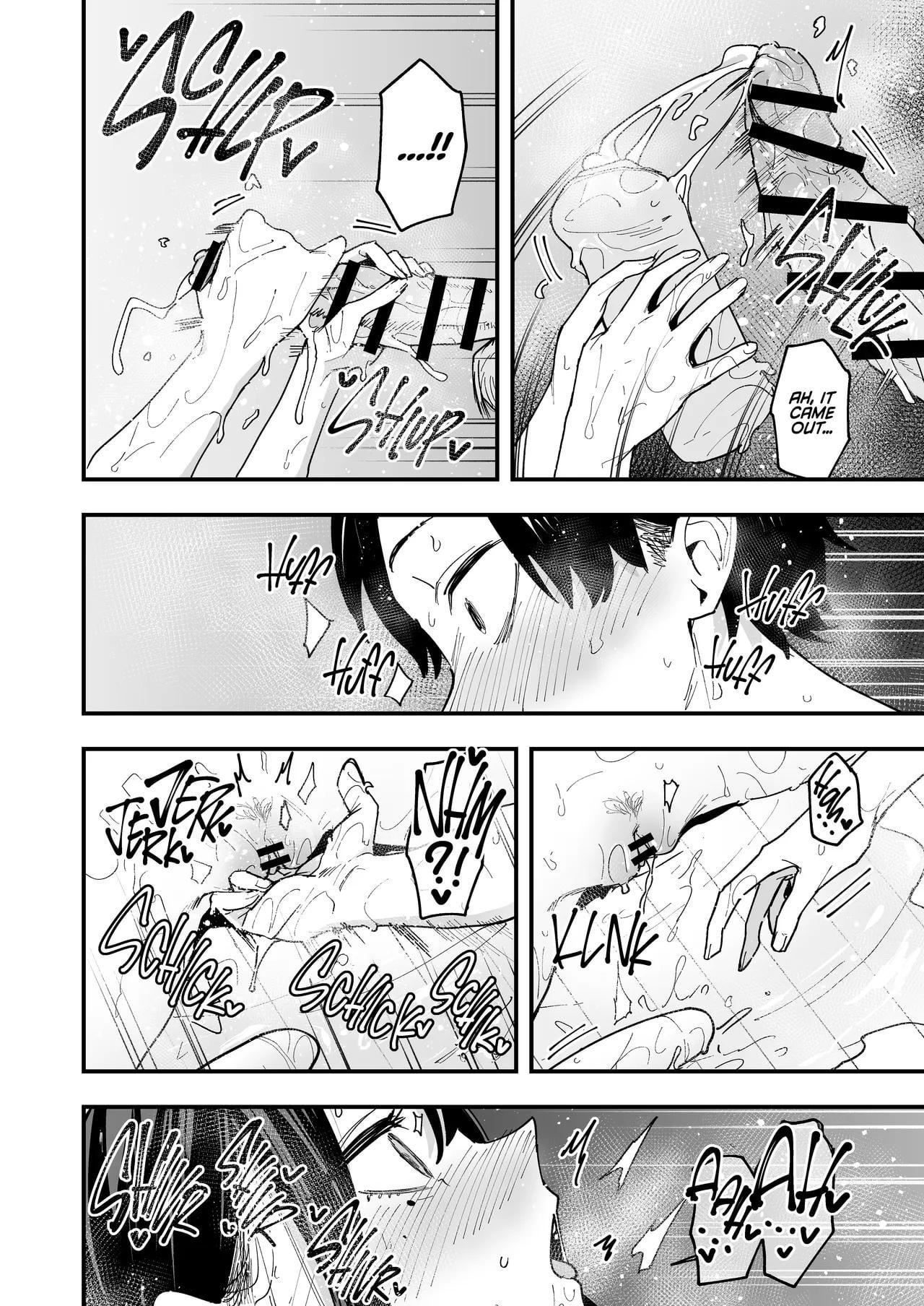 Masturbating Together With the Pervert Friend after school! (MasturbationHentai Anime GIF)