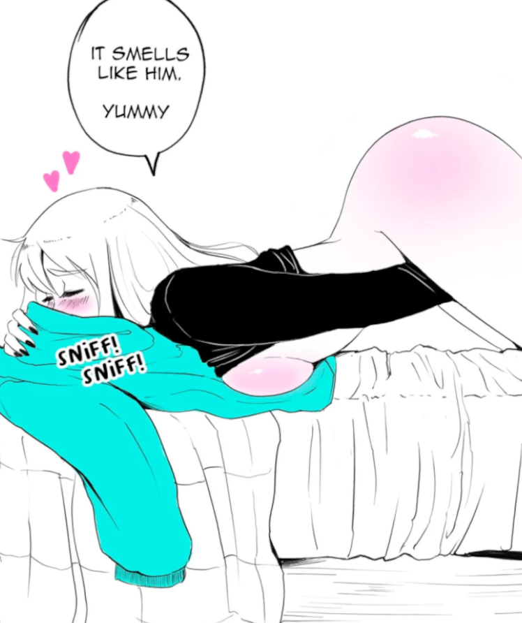 Got that perfect position (MasturbationHentai Anime GIF)