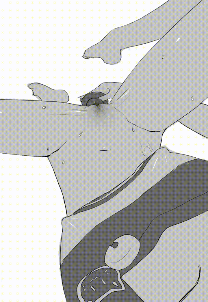 if only i had a machine that would do this for me... (MasturbationHentai Anime GIF)