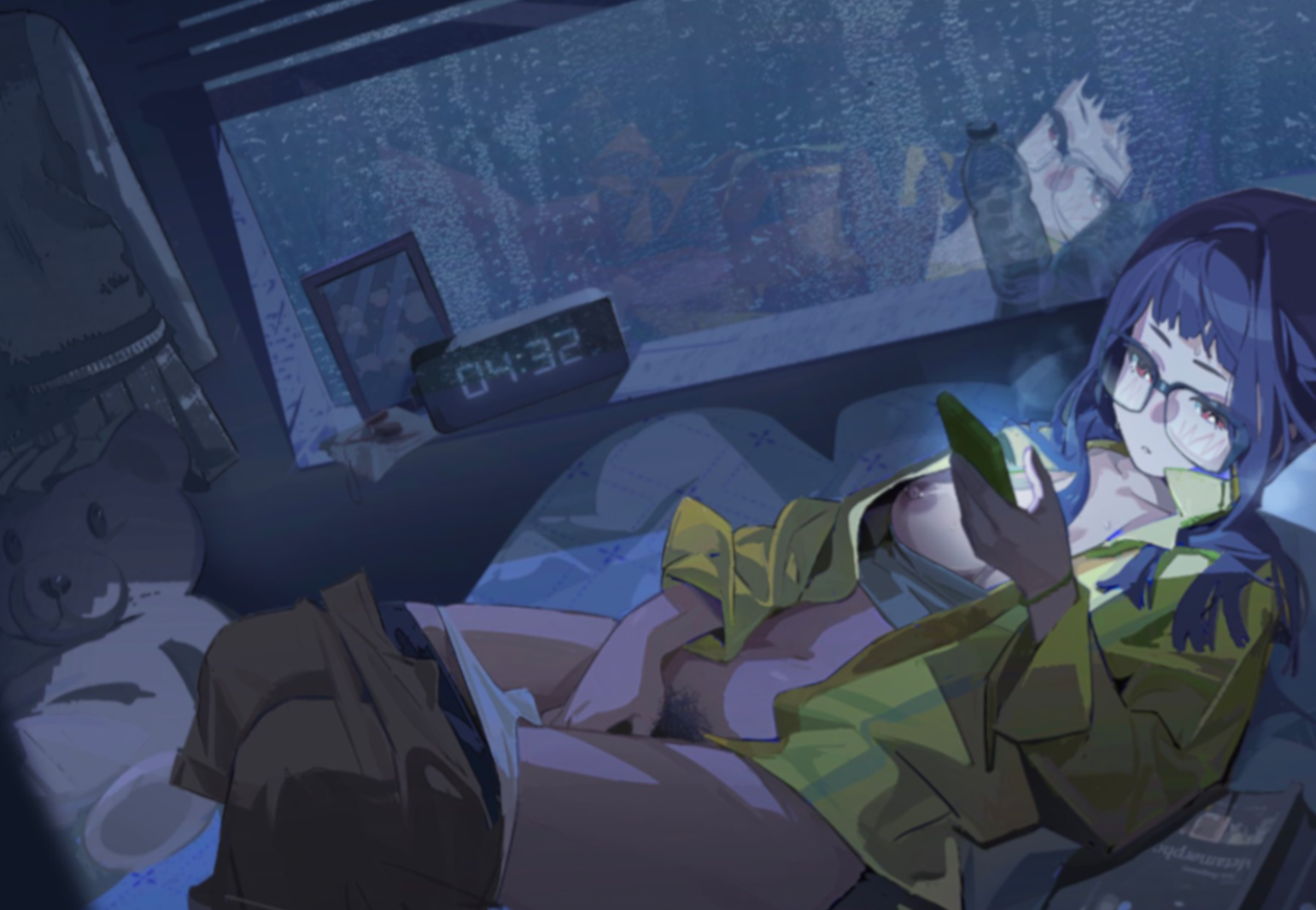 Most wonderful time (MasturbationHentai Anime GIF)