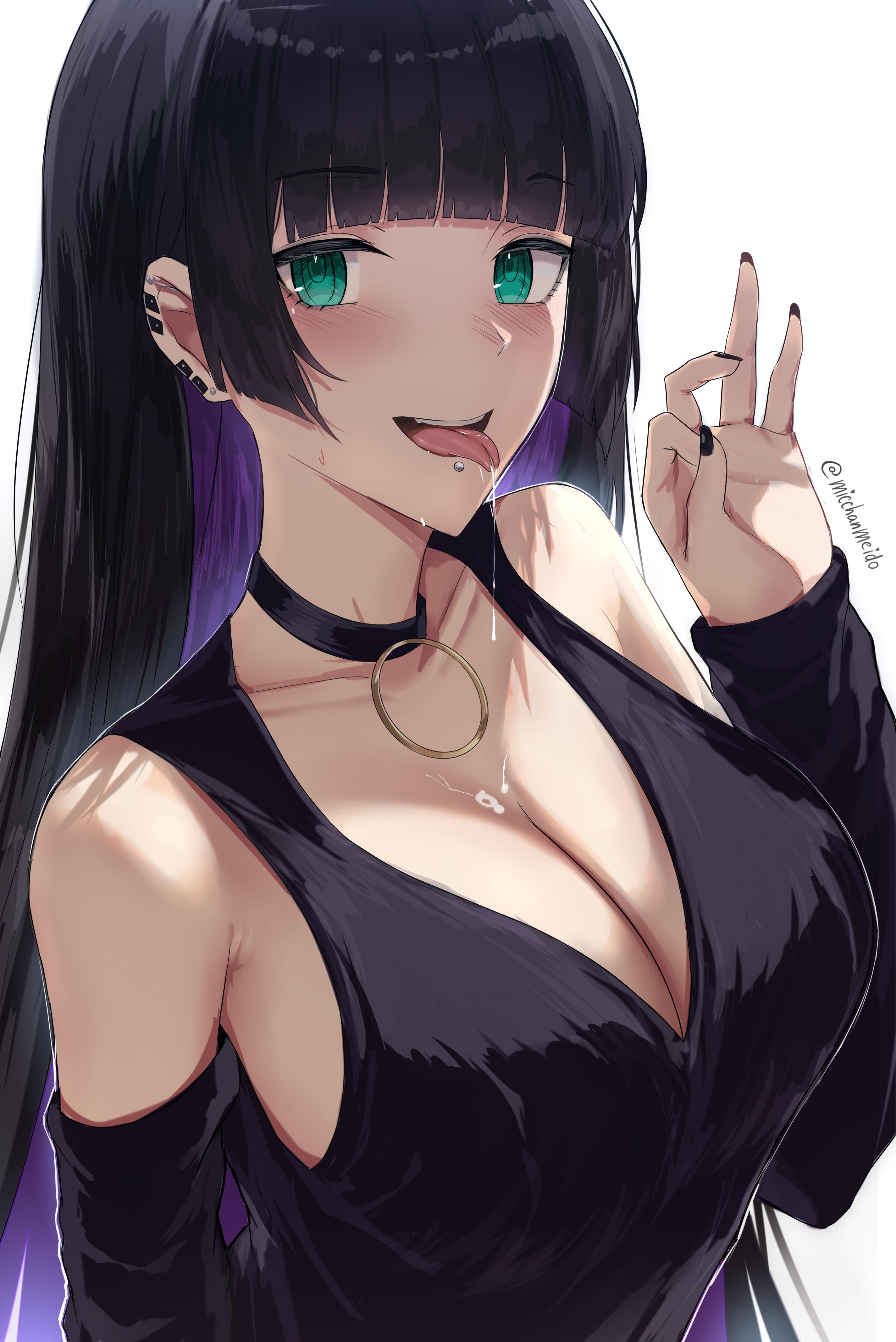 Mischievous PA-san (OralHentai Anime GIF)