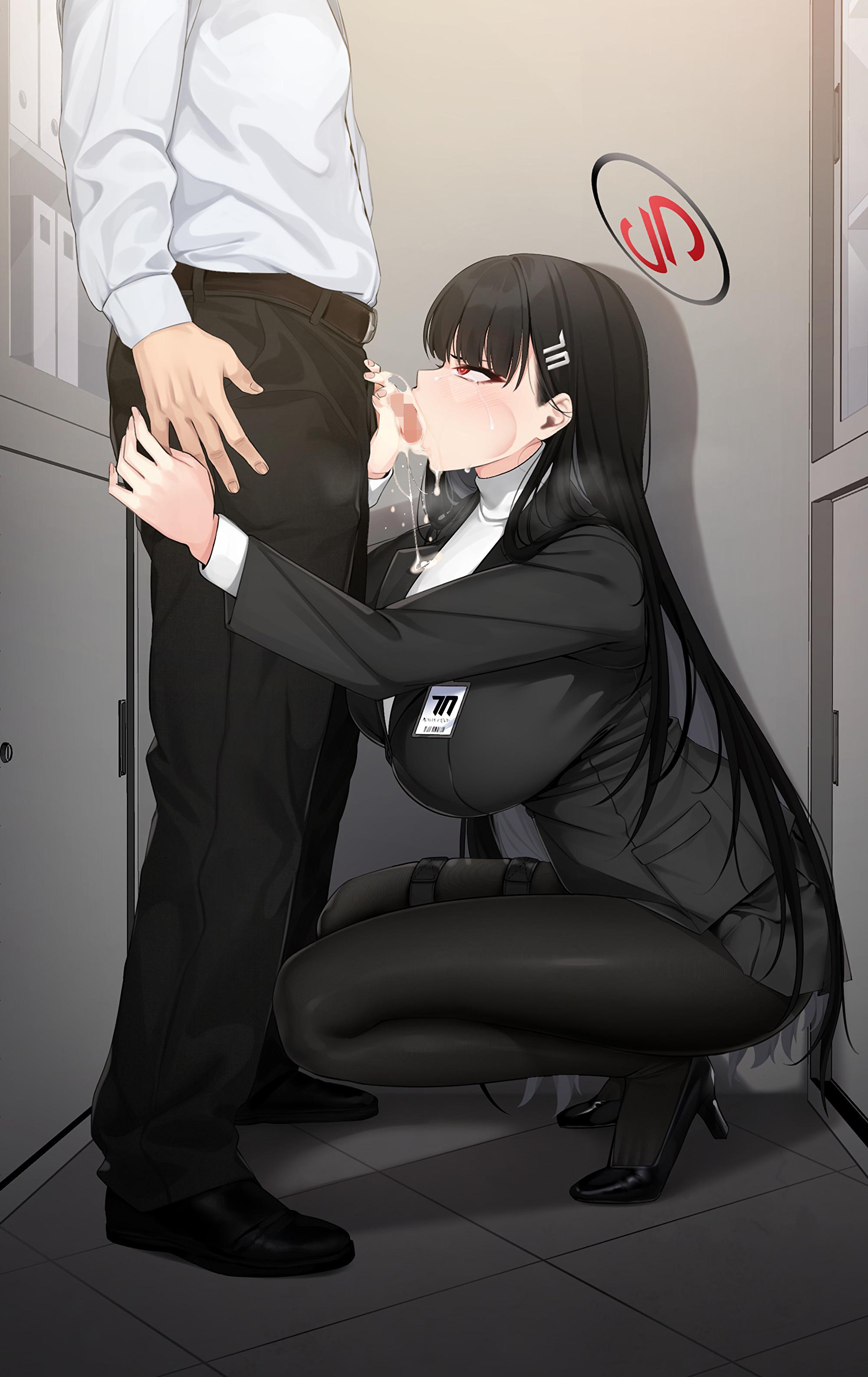 Rio Blowjob (OralHentai Anime GIF)