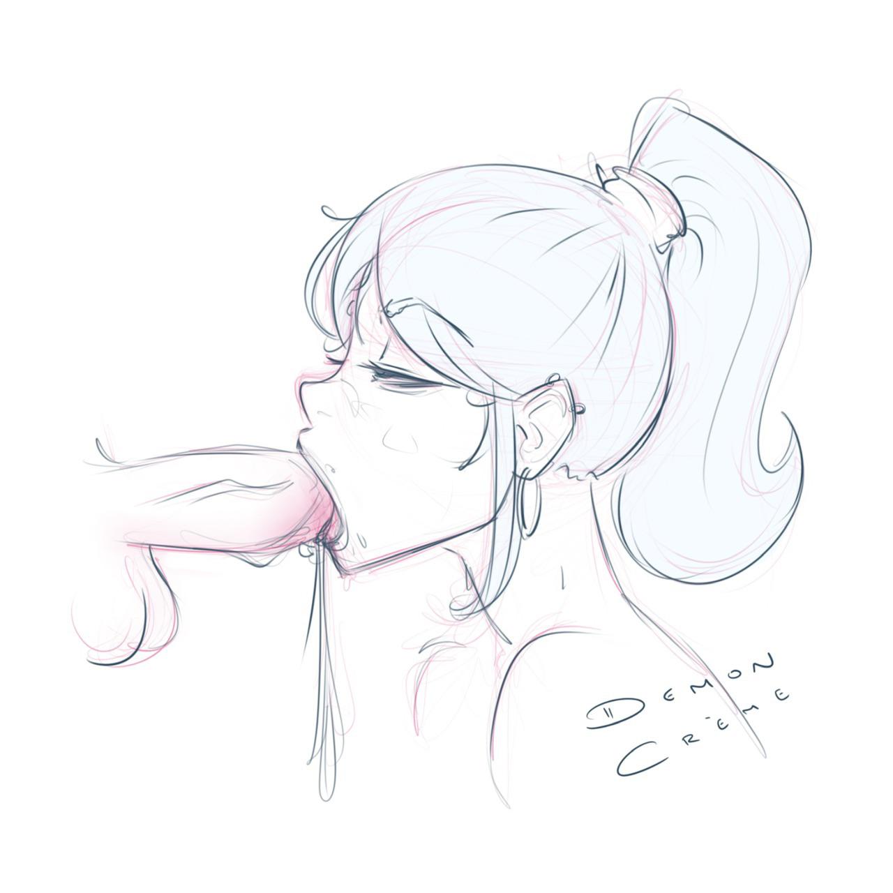 how to properly suck cock [@demon_creme] - @demon_creme