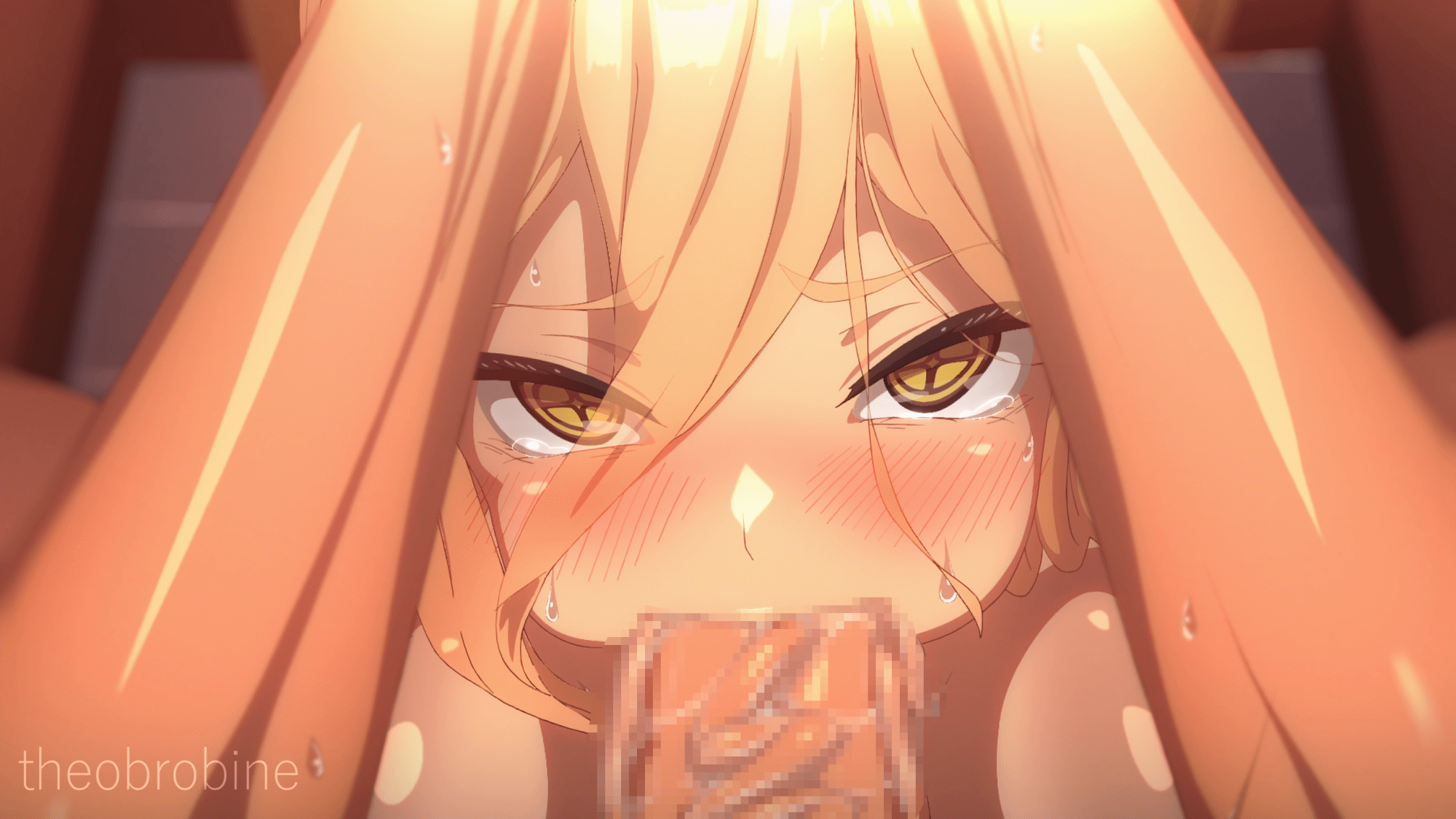 Power taking it all in (OralHentai Anime GIF)