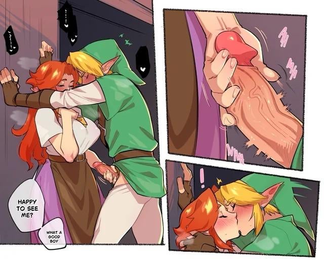 Malon and Link (Kukumomo) - Kukumomo