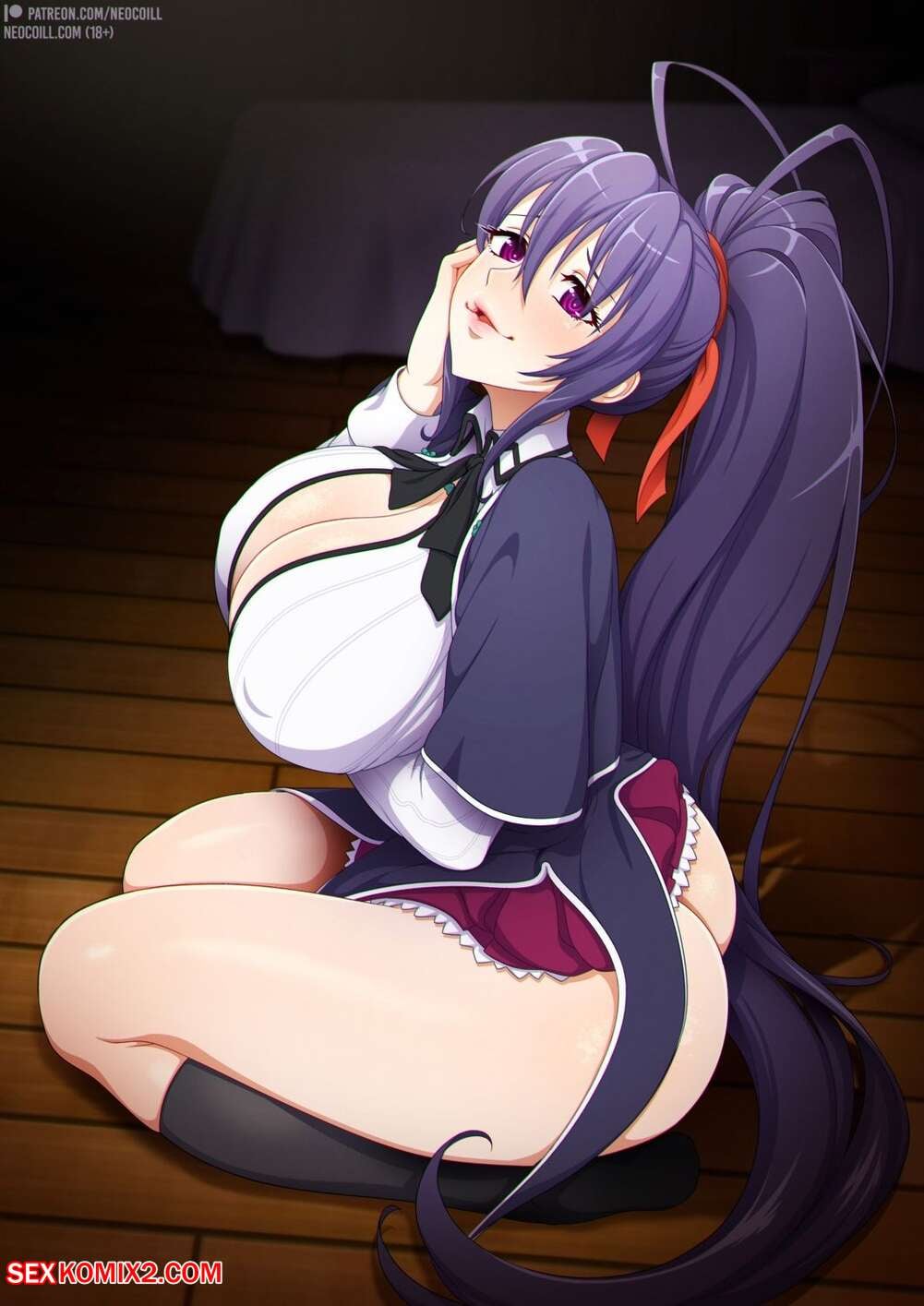 Akeno with Issei (Neocoill) - Neocoill