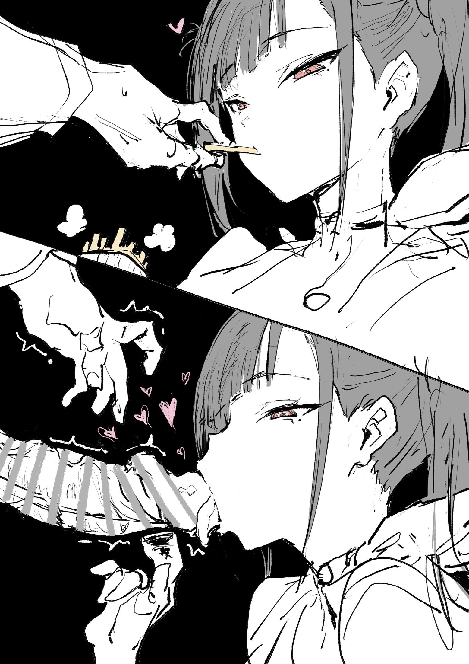 Sora ate fries and dick (HAONI) [Goddess of Victory: Nikke] - HAONI