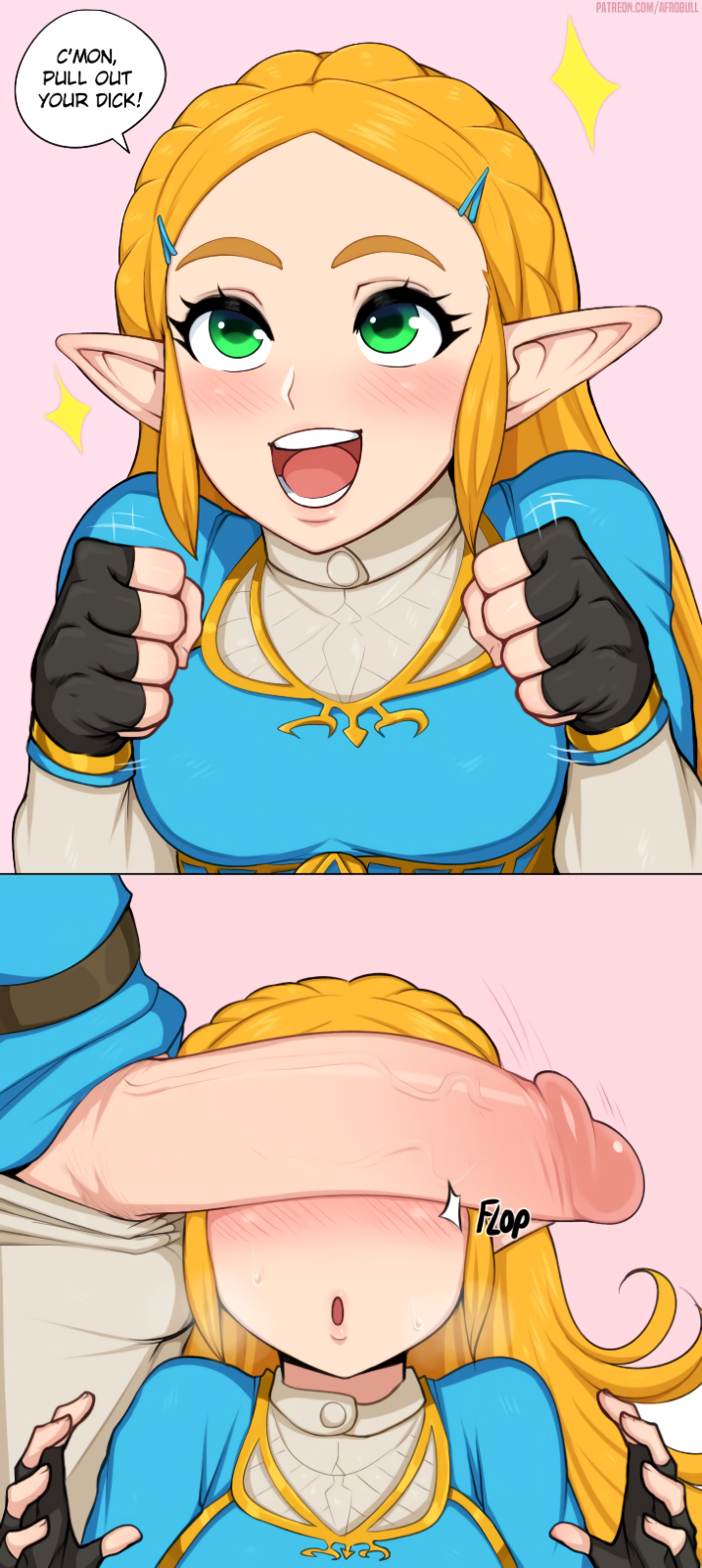 Link graces Zelda (Afrobull) [Breath of the Wild] - Afrobull