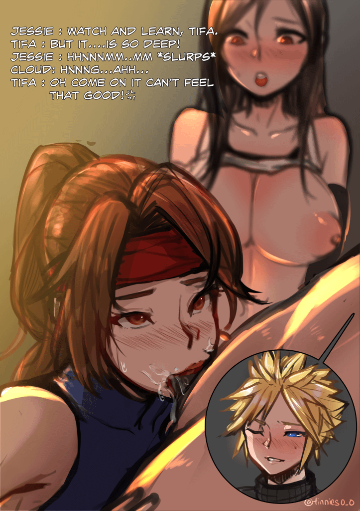 Tifa vs Jessie (Tinnies) [Final Fantasy VII] - Tinnies