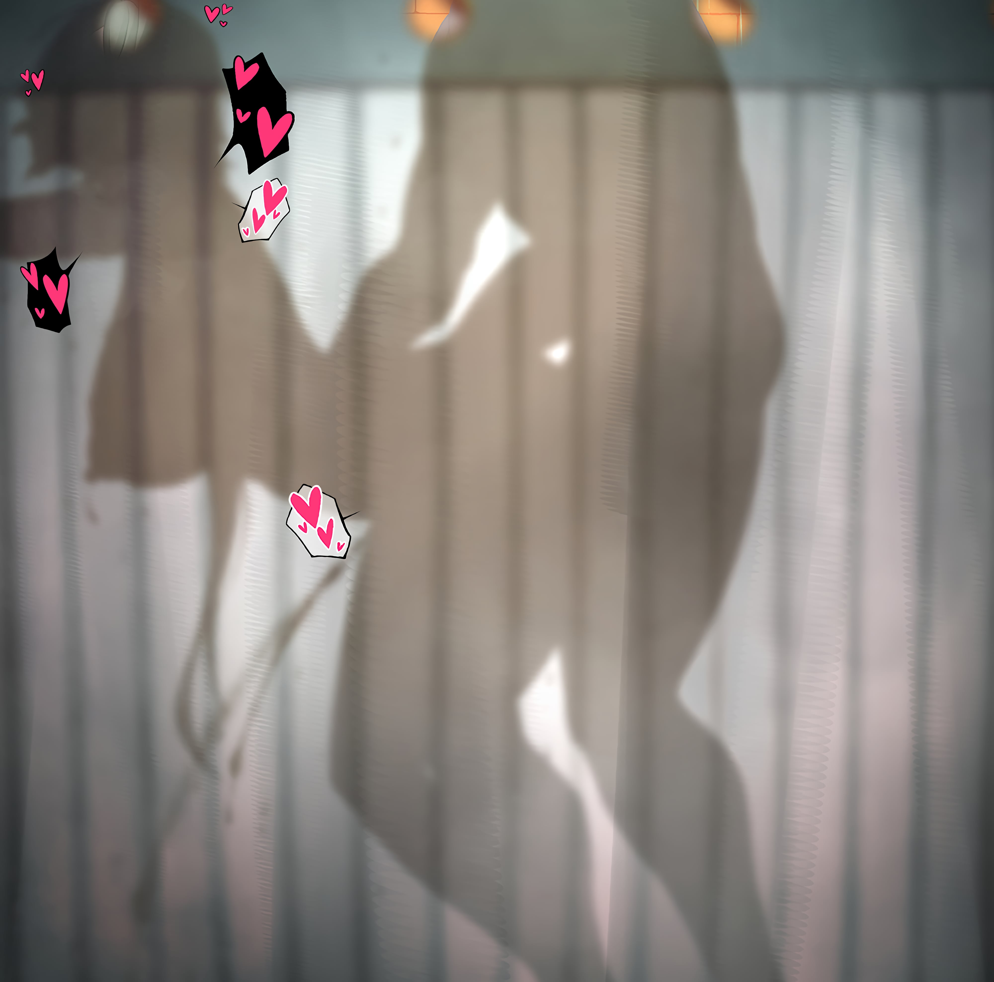 Caesar shower sex (OralHentai Anime GIF)