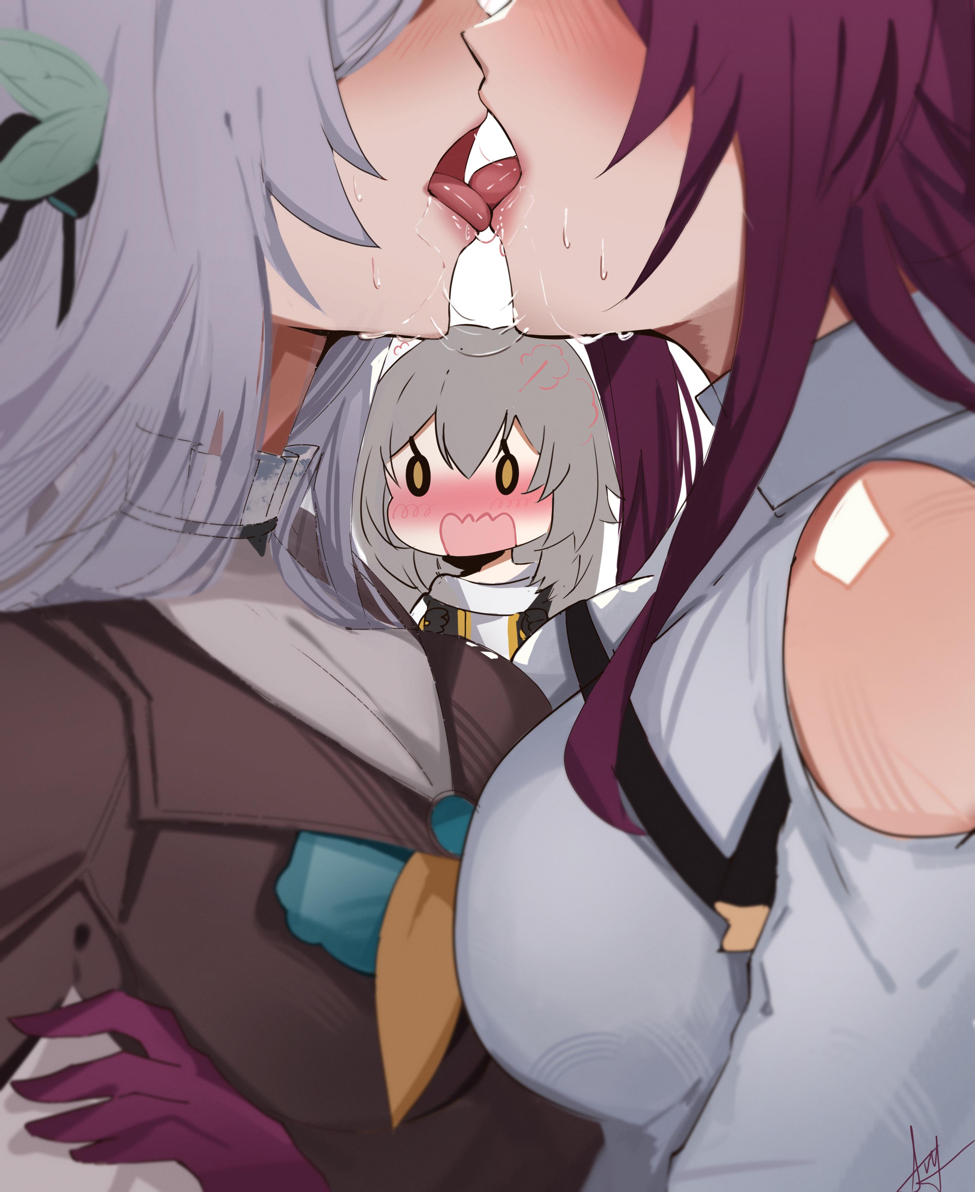 Stelle feels a little left out (OralHentai Anime GIF)