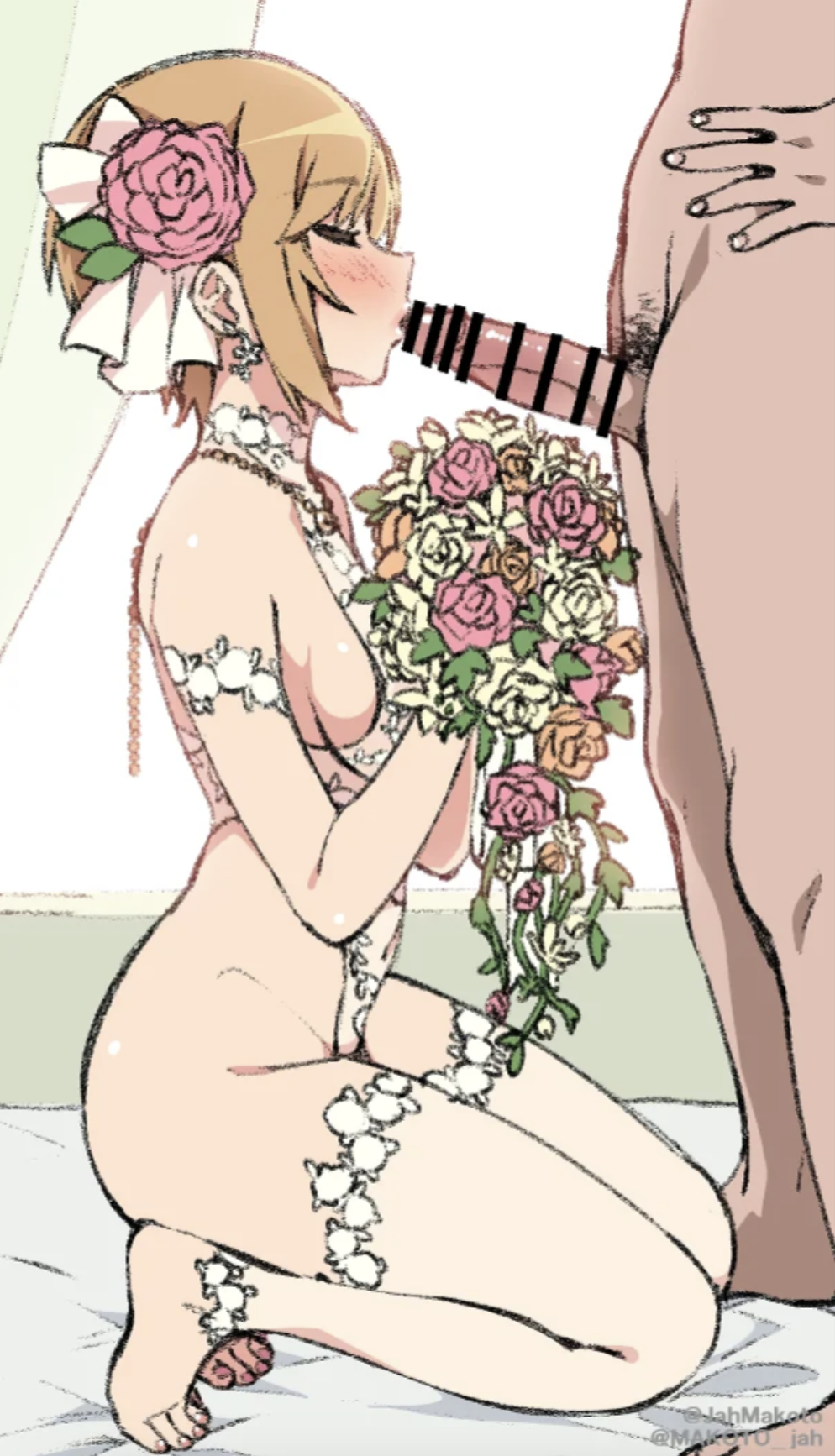 Marriage starter  (OralHentai Anime GIF)