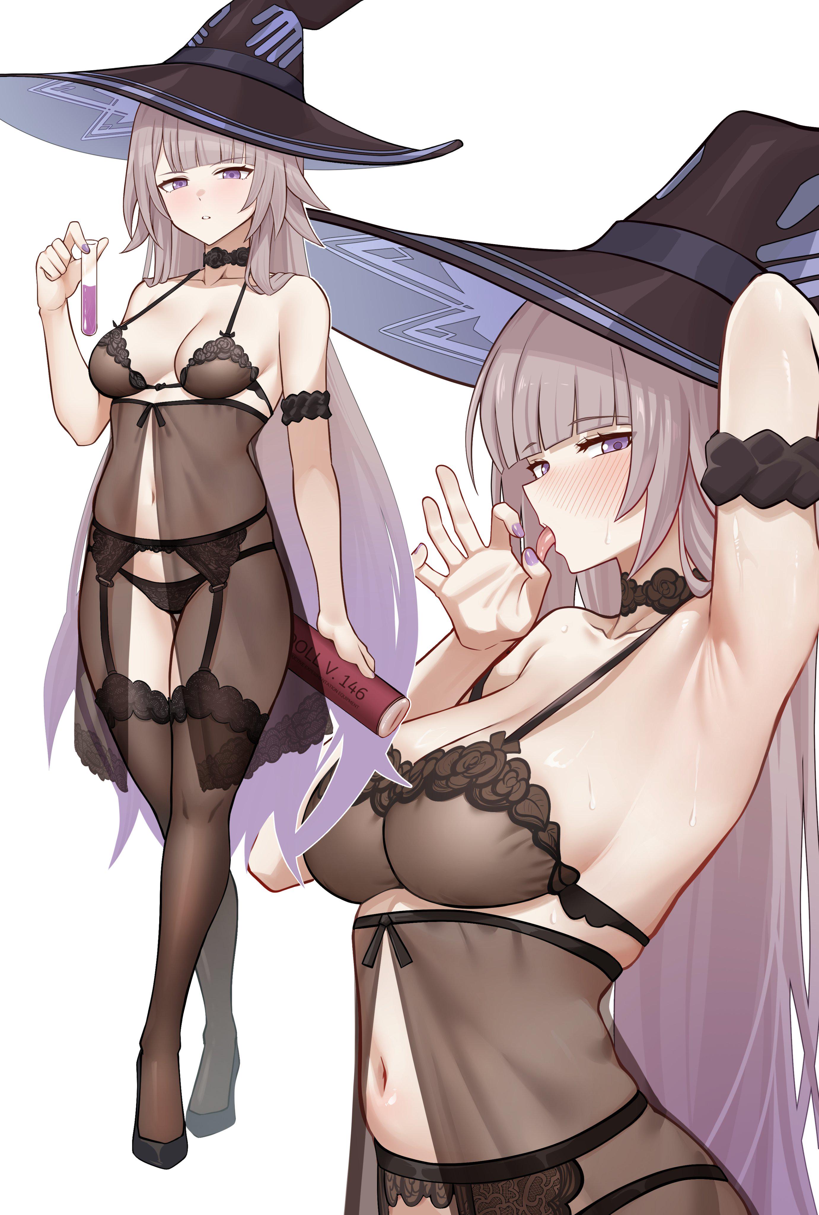 The Herta gesturing (OralHentai Anime GIF)