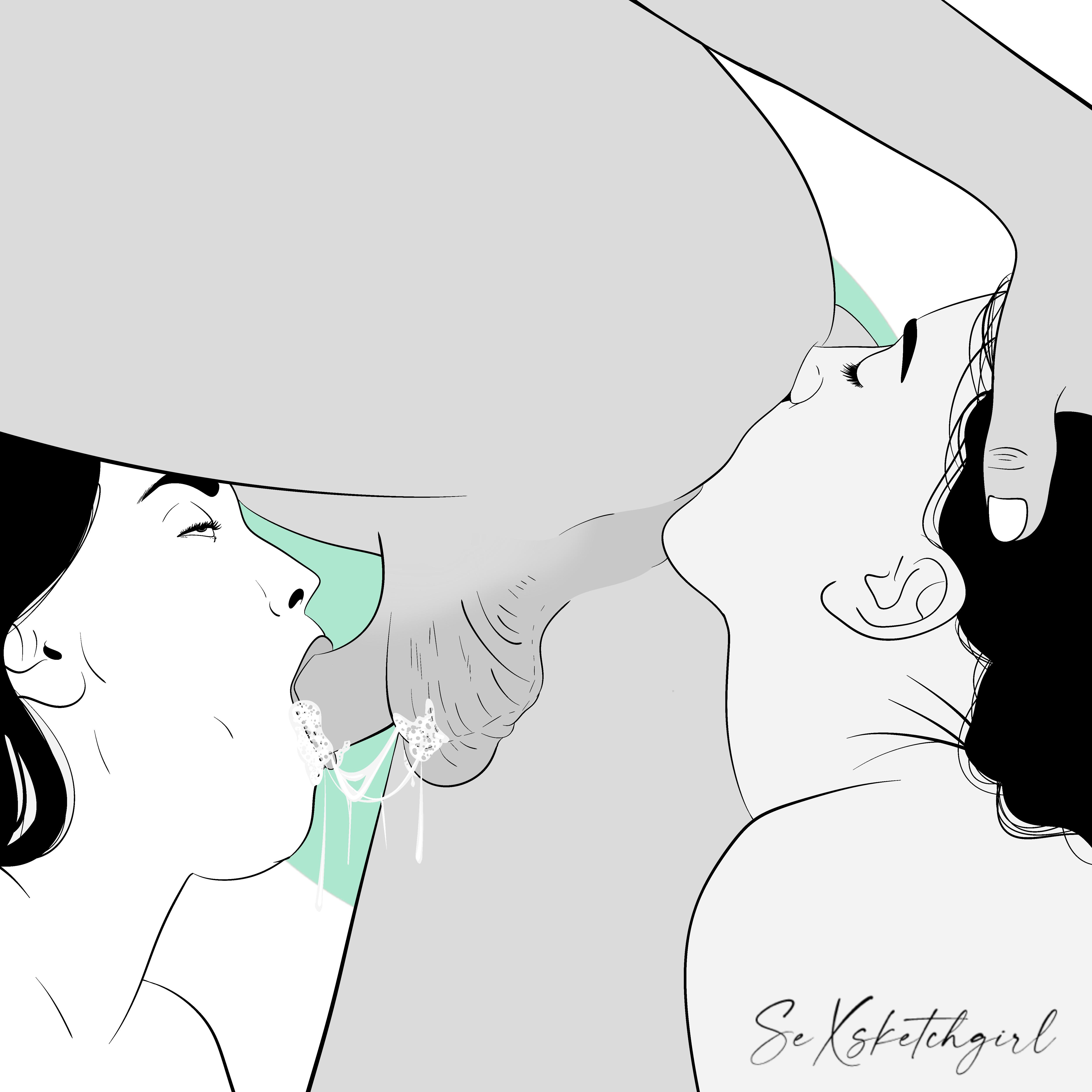 Rimjob and blowjob (by Sexsketchgirl) - by Sexsketchgirl