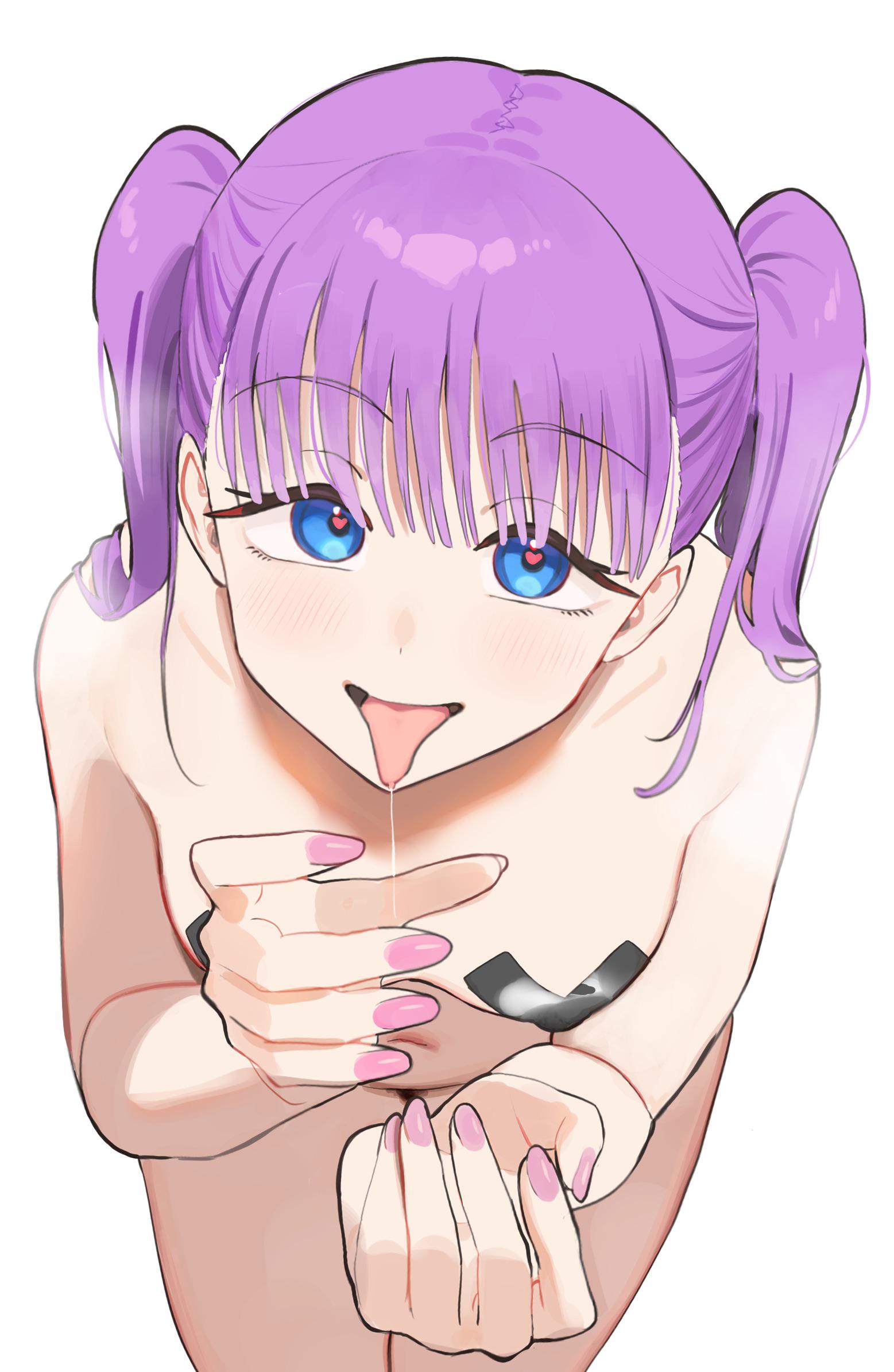 Drooling for it (OralHentai Anime GIF)