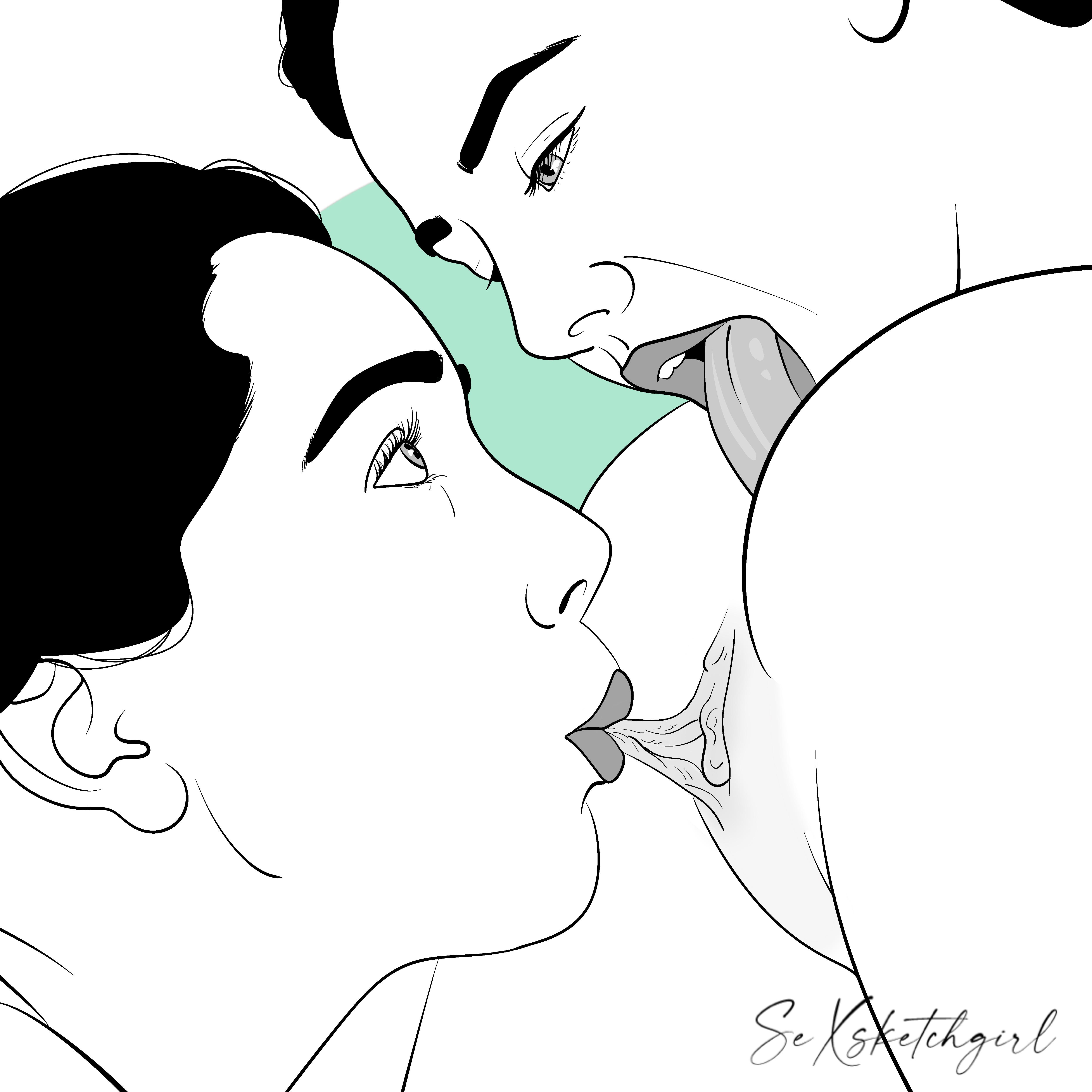 Eye contact (by Sexsketchgirl) - by Sexsketchgirl