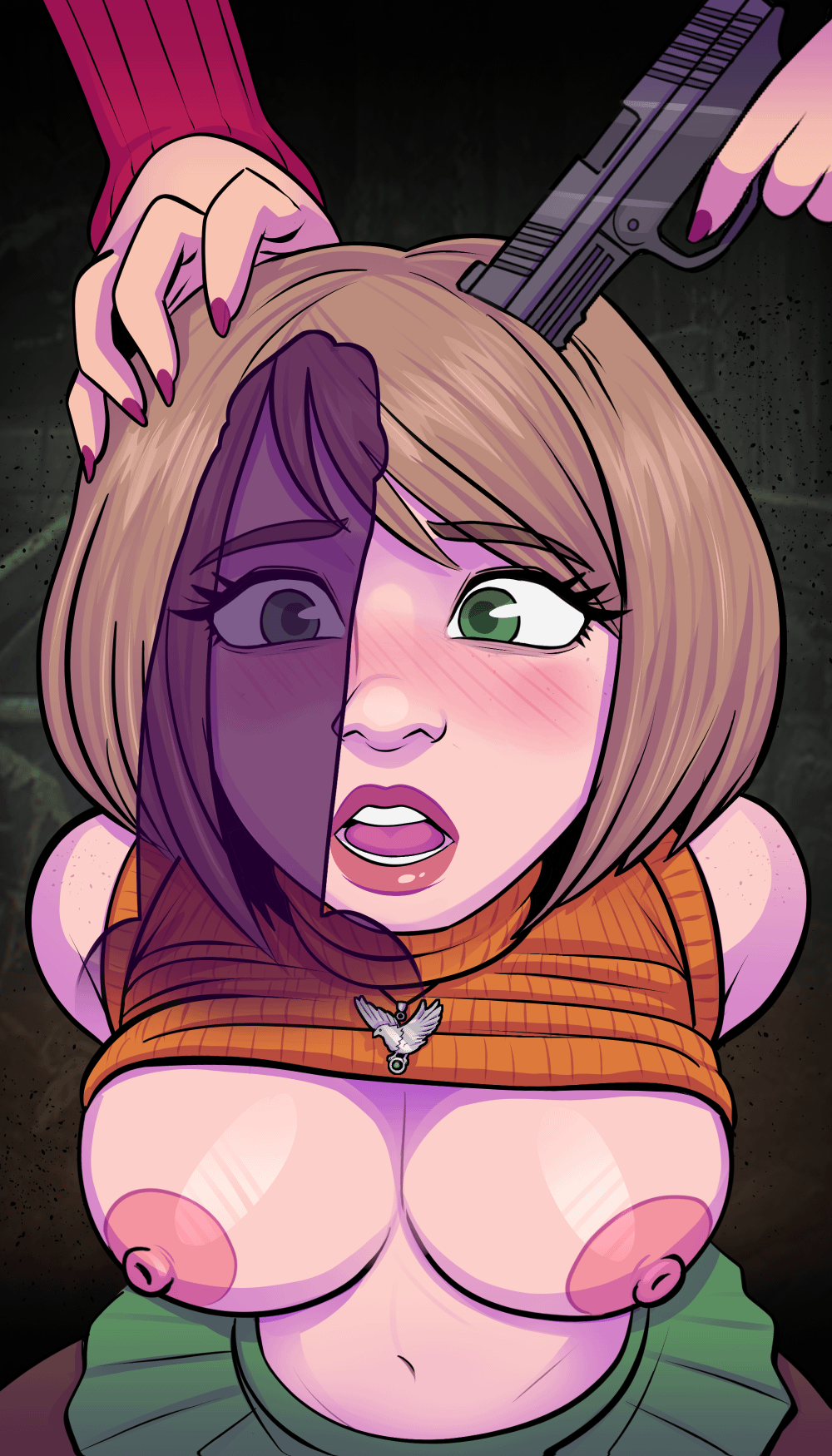 "Forced" oral (she seems into it to me?) - she seems into it to me?