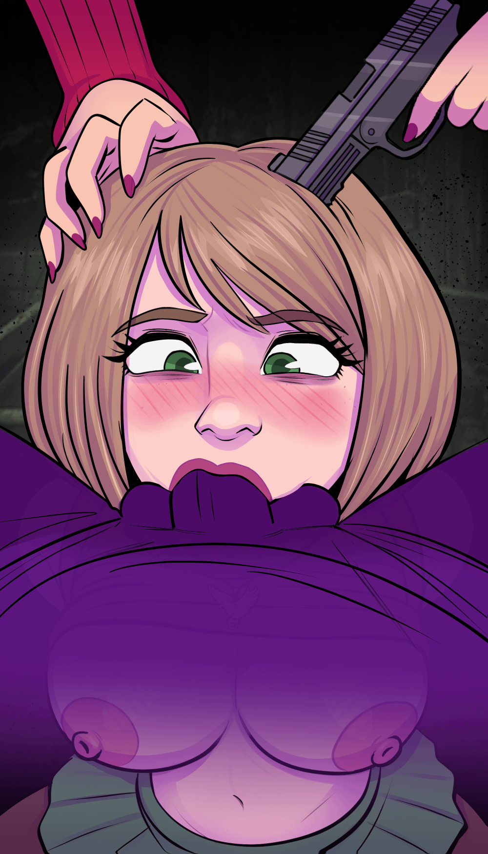 "Forced" oral (she seems into it to me?) - she seems into it to me?