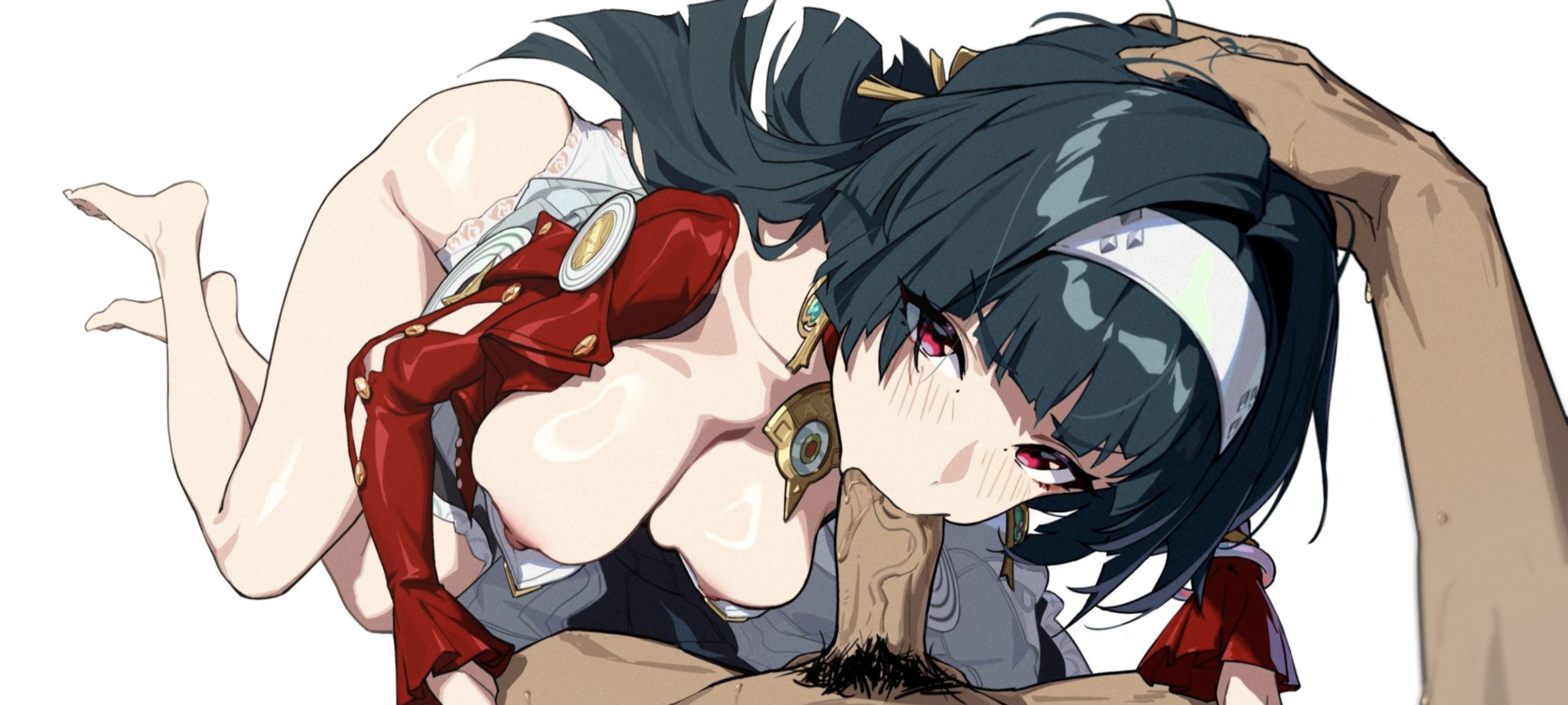 Shy blowing (momo sam) [Zenless Zone Zero] - momo sam