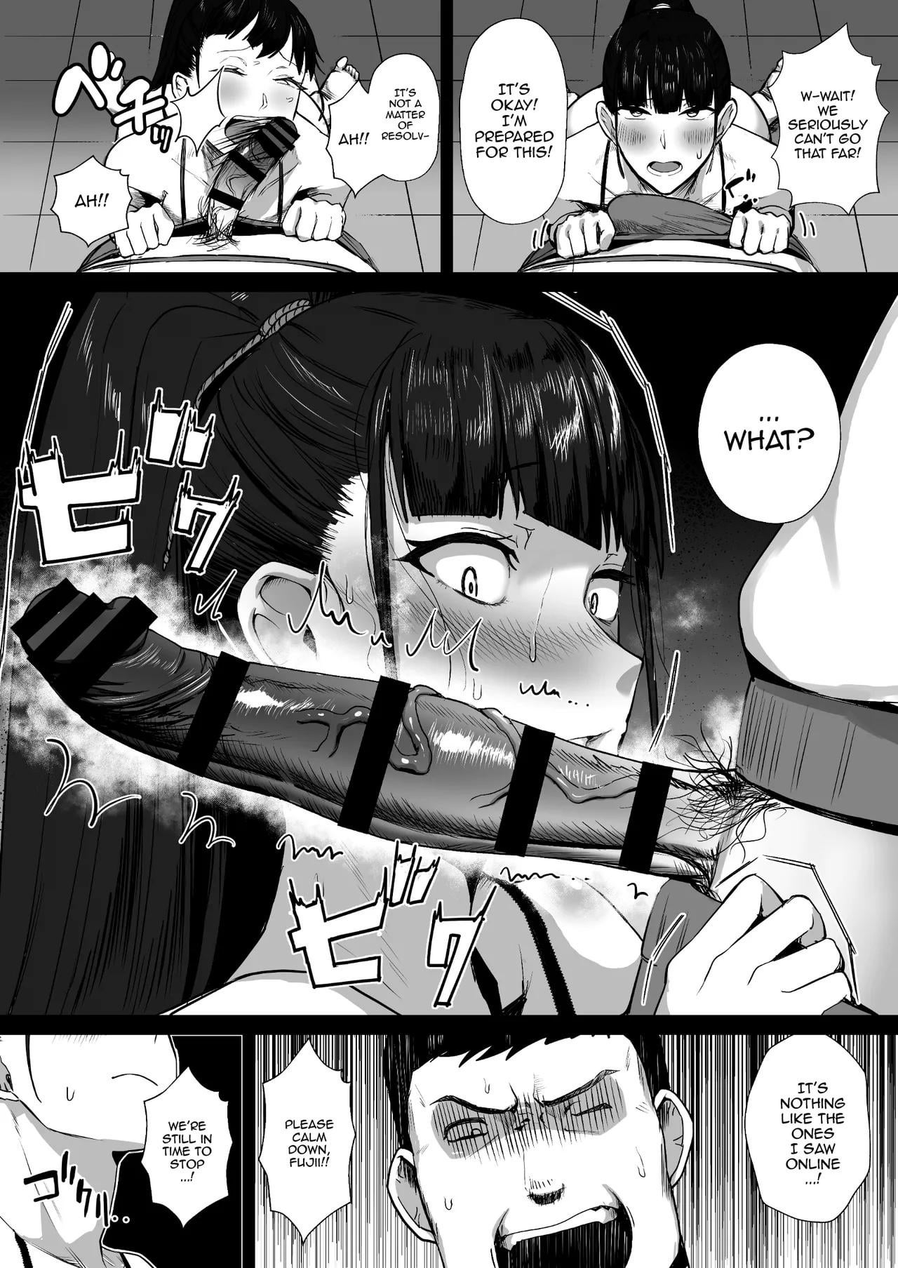 Student will do everything for Teacher's love! (OralHentai Anime GIF)