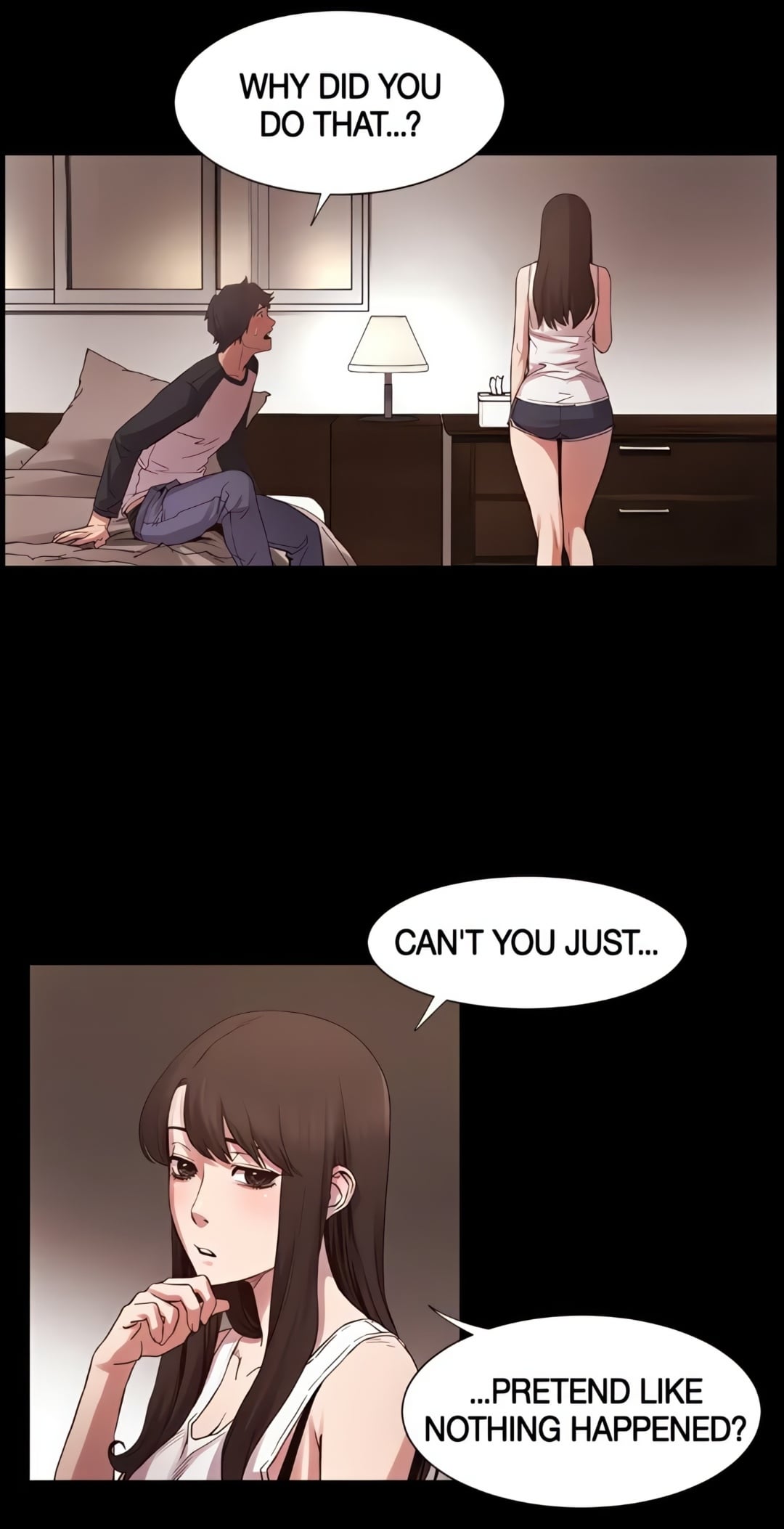 Getting BJ from Crush, Mee-hee! (OralHentai Anime GIF)