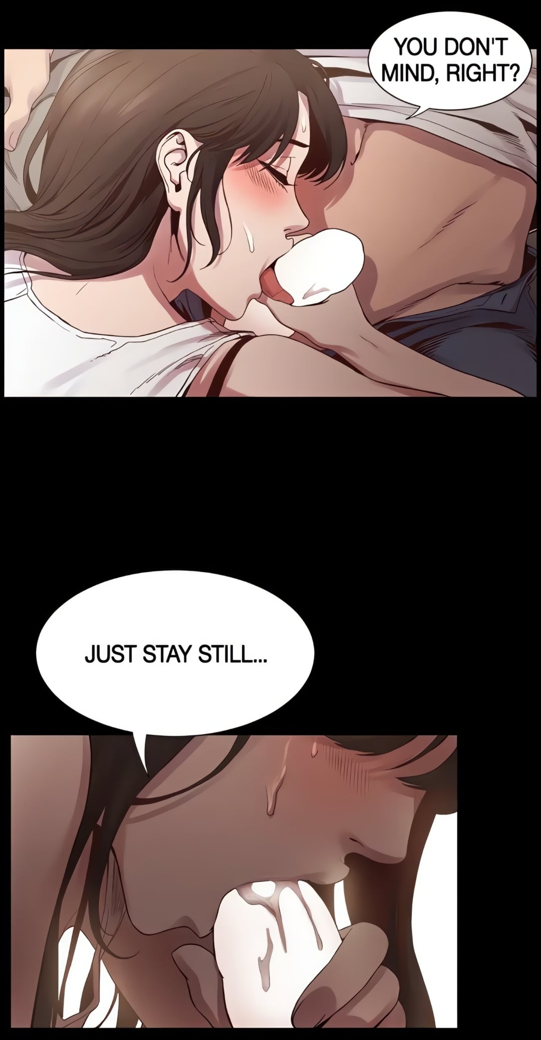 Getting BJ from Crush, Mee-hee! (OralHentai Anime GIF)