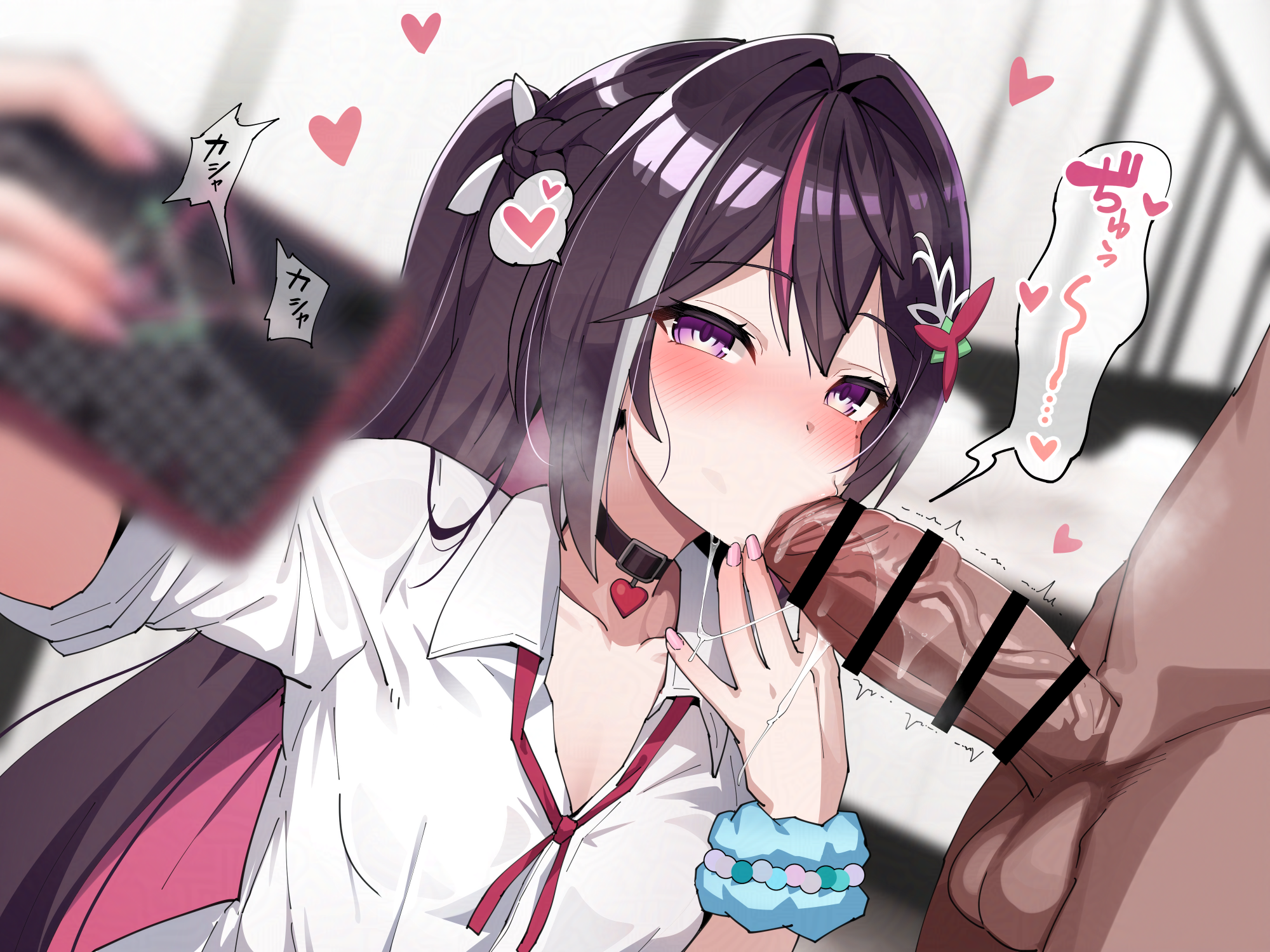Kissing selfie (IN_THE_MOCHI)[Hololive] - IN_THE_MOCHI