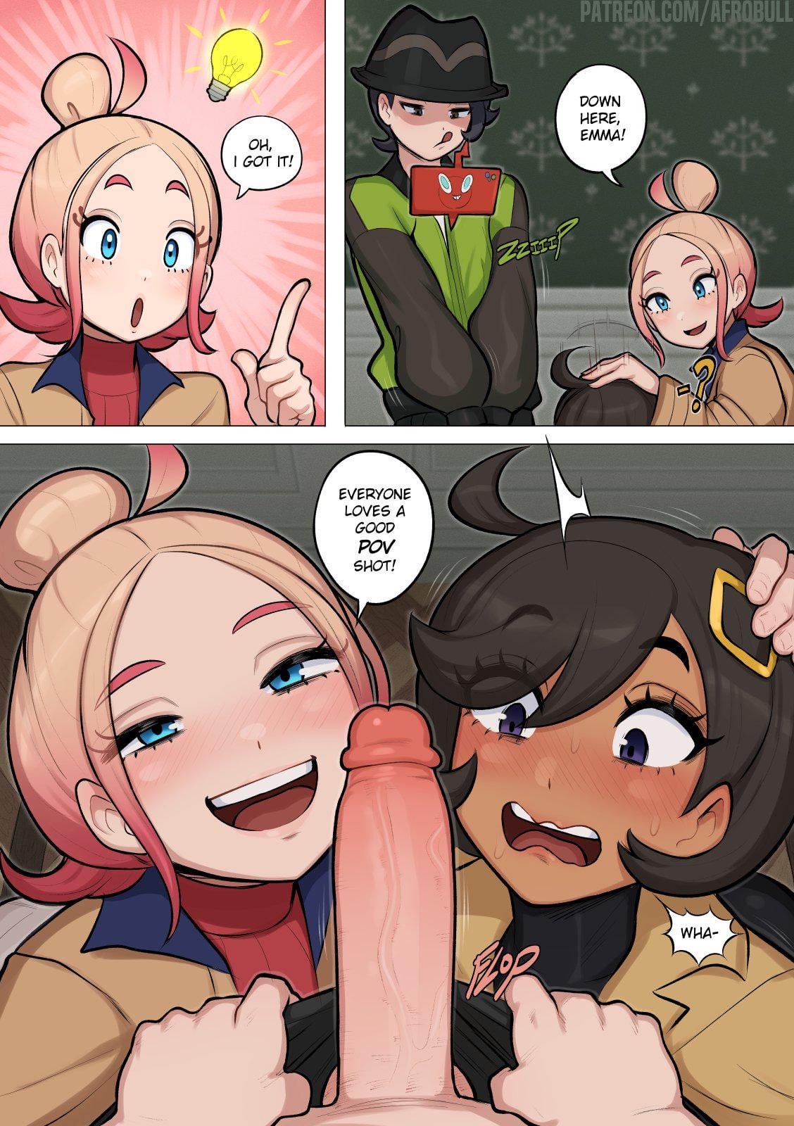 Emma, Taunie, and Paxton's Hotel Z Promo (Afrobull) [Pokemon] - Afrobull